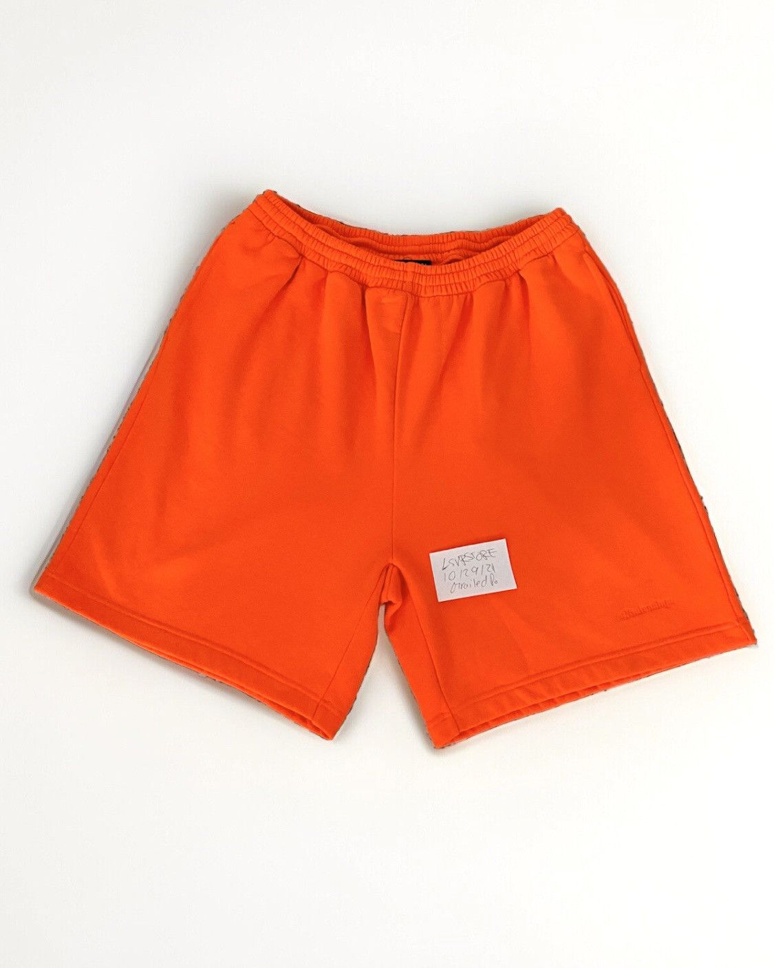 Balenciaga Balenciaga SS22 BB Corp Long 8" Sweat shorts Size S Size US 30 / EU 46 - 1 Thumbnail