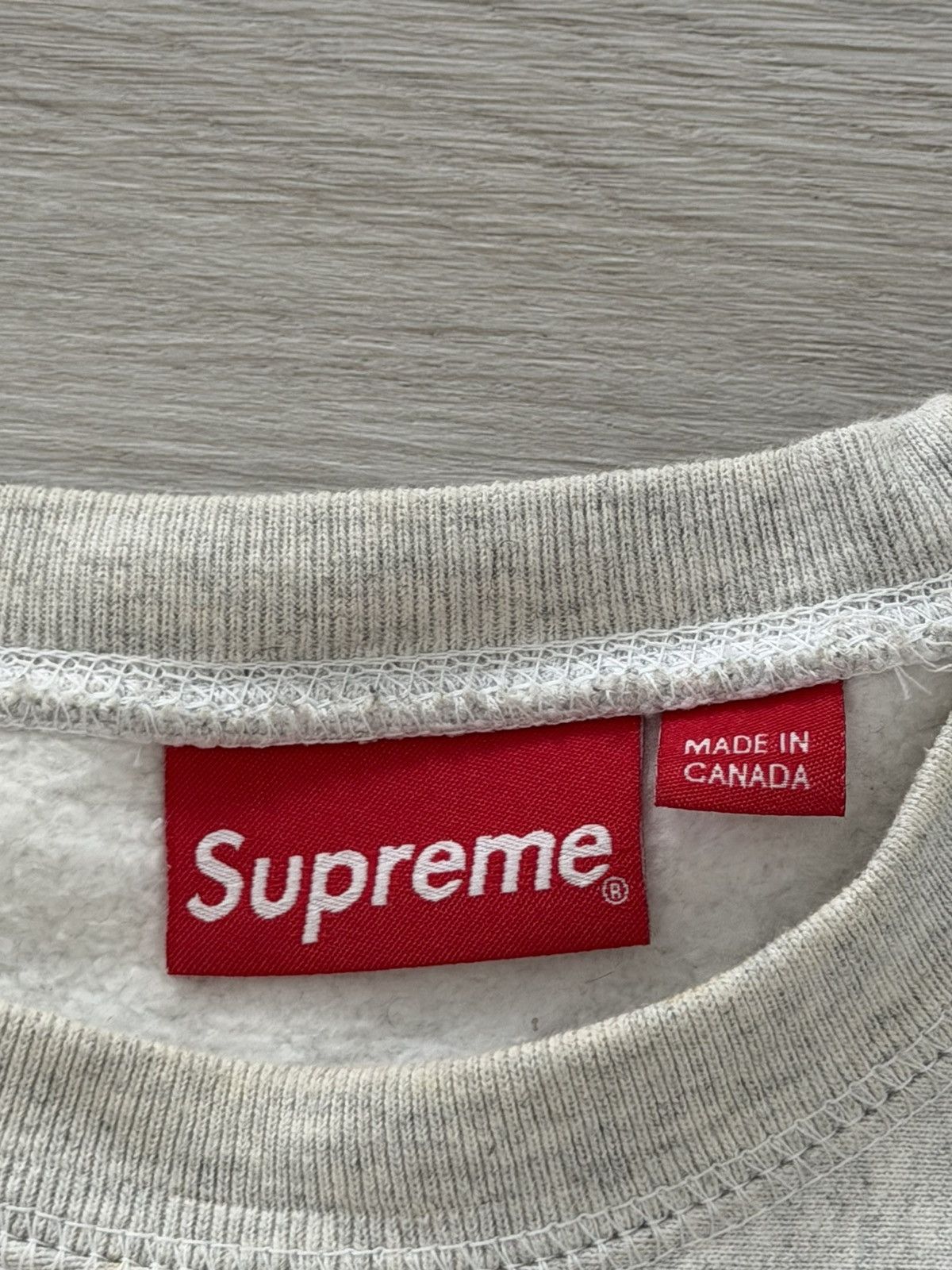 Supreme Supreme Box Logo Crewneck FW18 XL Size US XL / EU 56 / 4 - 4 Thumbnail