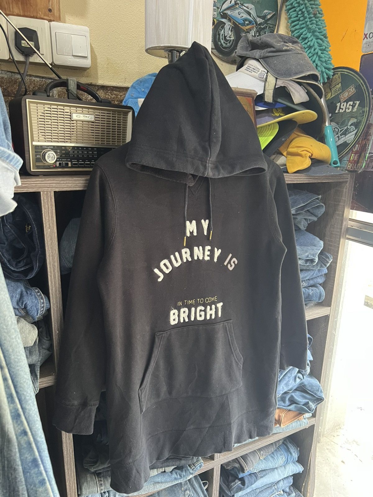 Japanese Brand 🔥Back Number My Journey Is Bright Pullover Hoodie Size M / US 6-8 / IT 42-44 - 8 Thumbnail