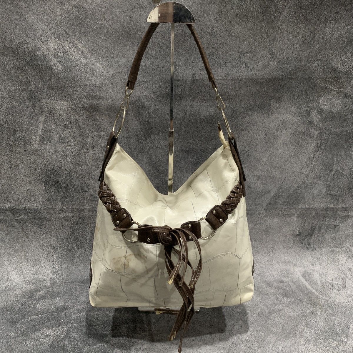 Vintage Leather y2k bag Size ONE SIZE - 1 Thumbnail
