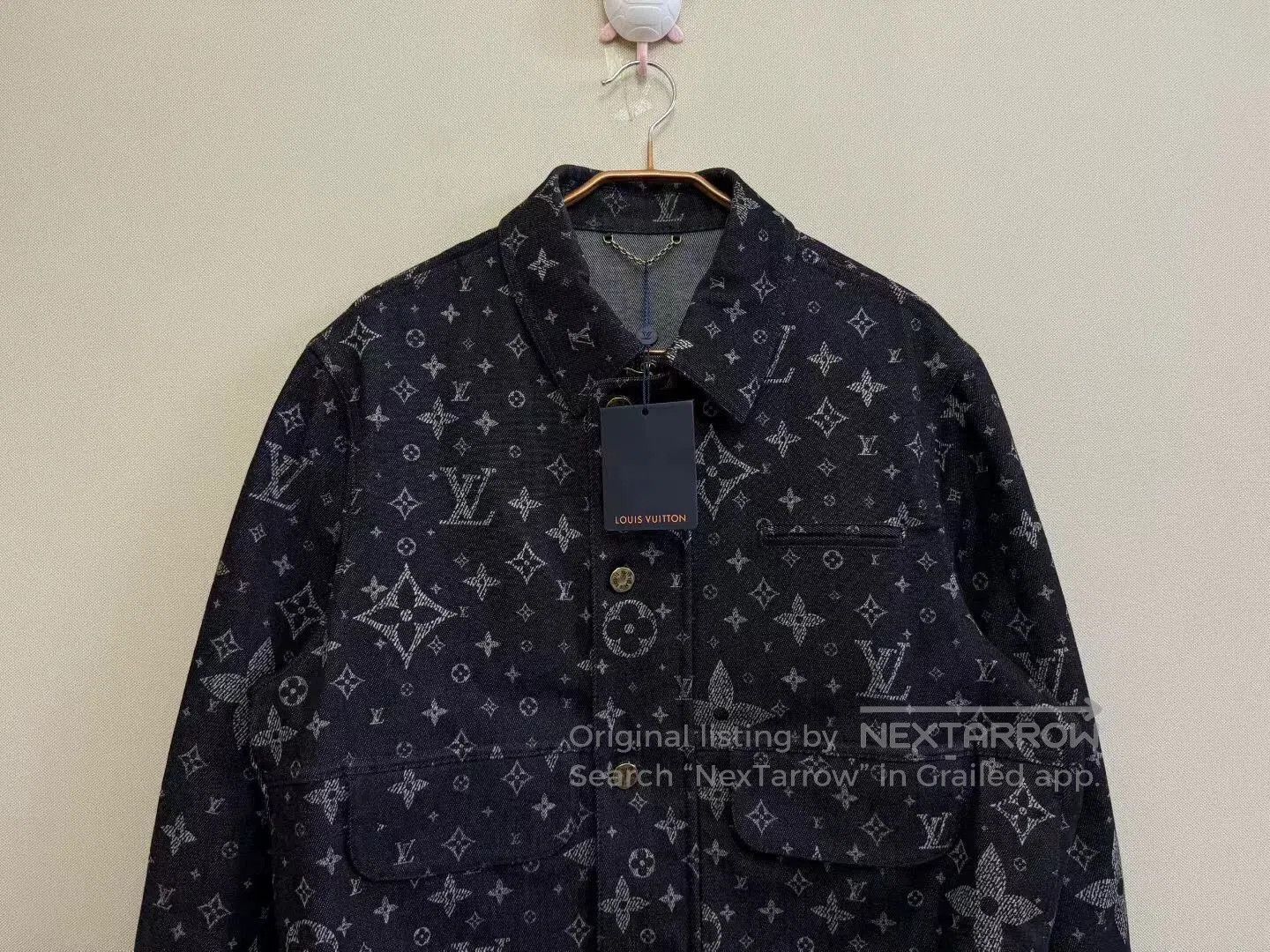 Louis Vuitton louis vuitton black denim logo jacket. Size US L / EU 52-54 / 3 - 2 Thumbnail
