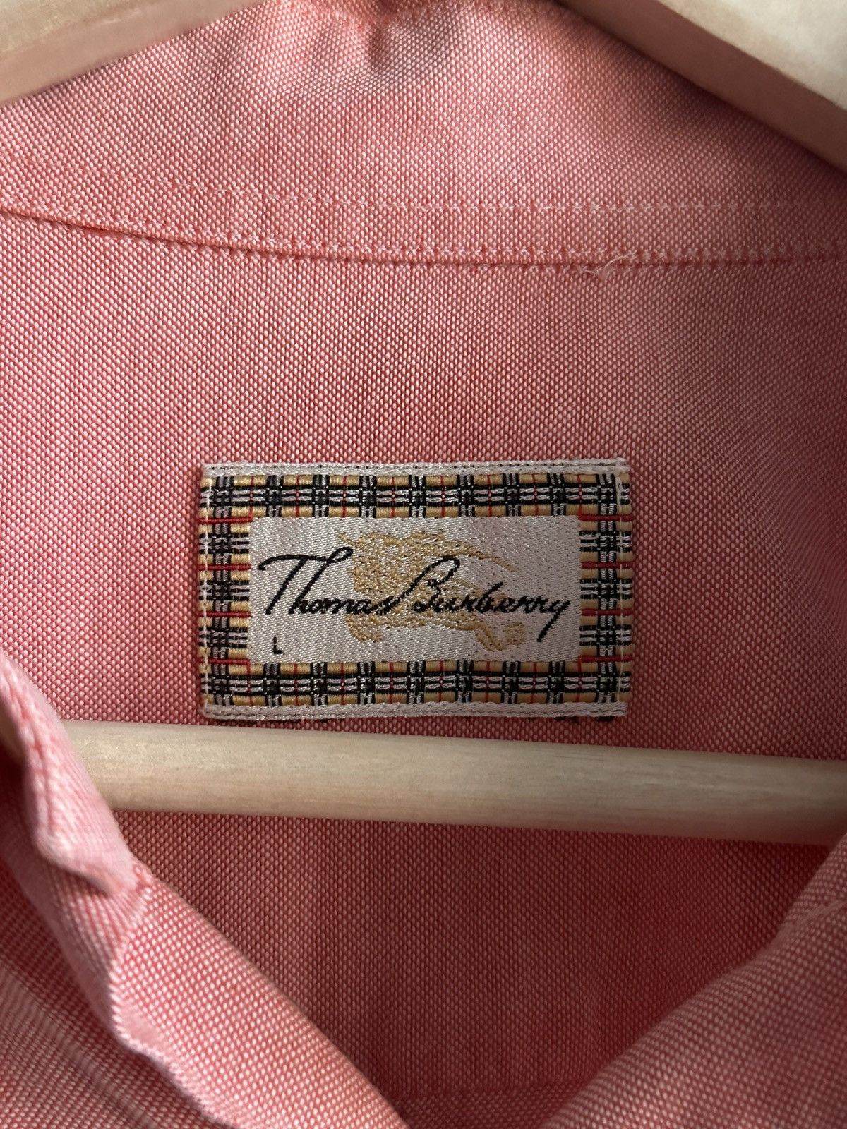 Burberry Thomas Burberry Vintage Button Up Shirt Size US L / EU 52-54 / 3 - 7 Thumbnail