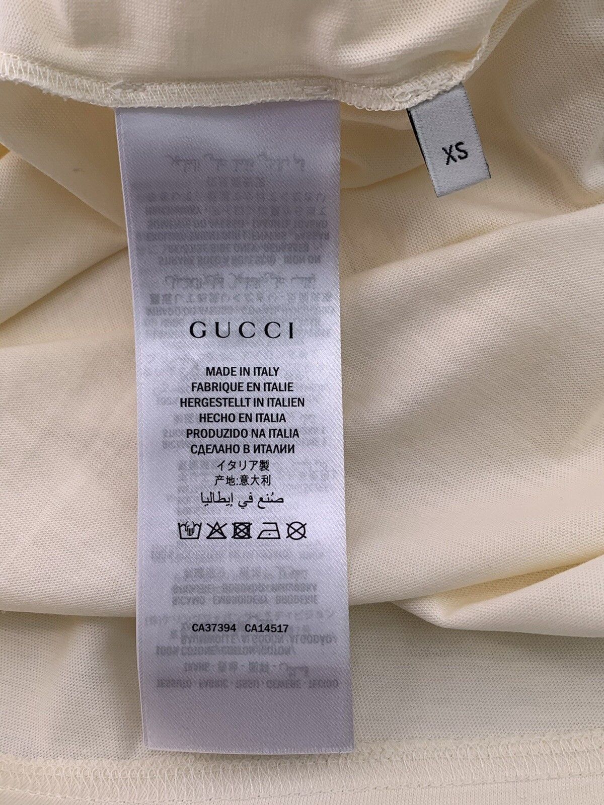 Gucci New Gucci Woman's T-Shirt Size-XS Size XS / US 0-2 / IT 36-38 - 8 Thumbnail