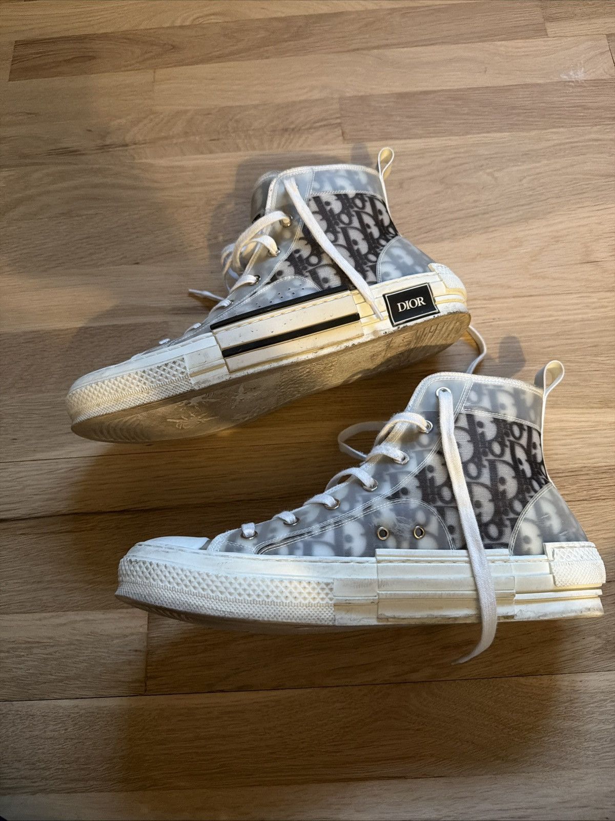 Dior Dior B23 High Top Sneaker Size US 10.5 / EU 43-44 - 2 Thumbnail