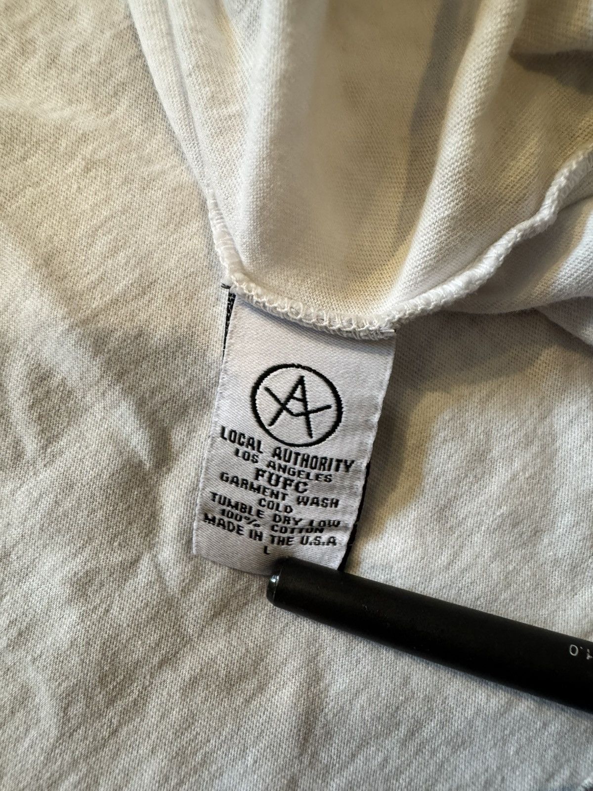 Local Authority Long short tee Size US L / EU 52-54 / 3 - 4 Thumbnail
