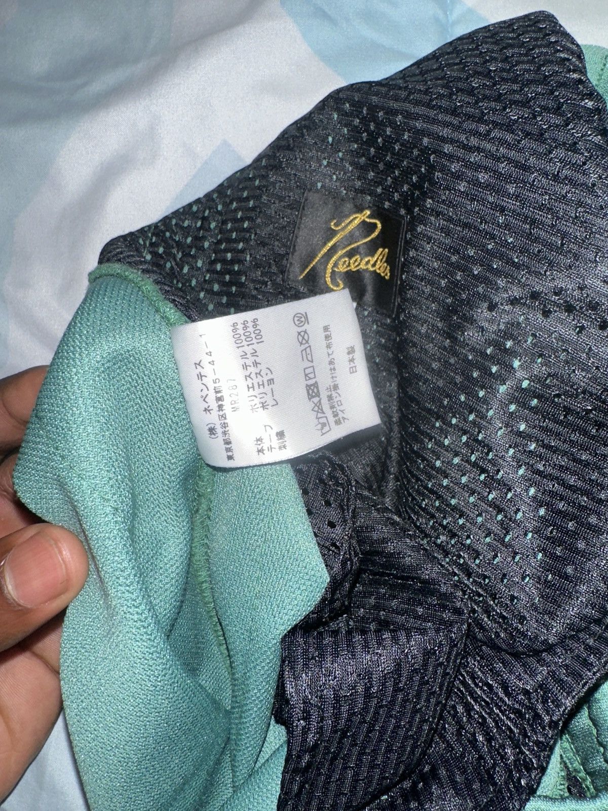Needles Needles Green Narrow Sweatpants Size US 32 / EU 48 - 17 Thumbnail