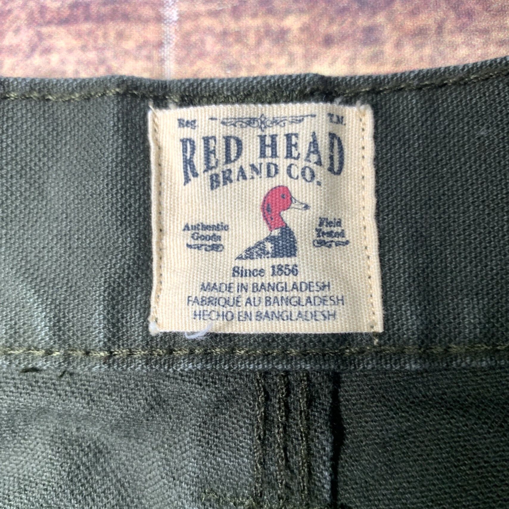 Vintage Red Head Carpenter Shorts Green Mens Size 42 Canvas Workwear Cargo Size US 42 / EU 58 - 4 Thumbnail
