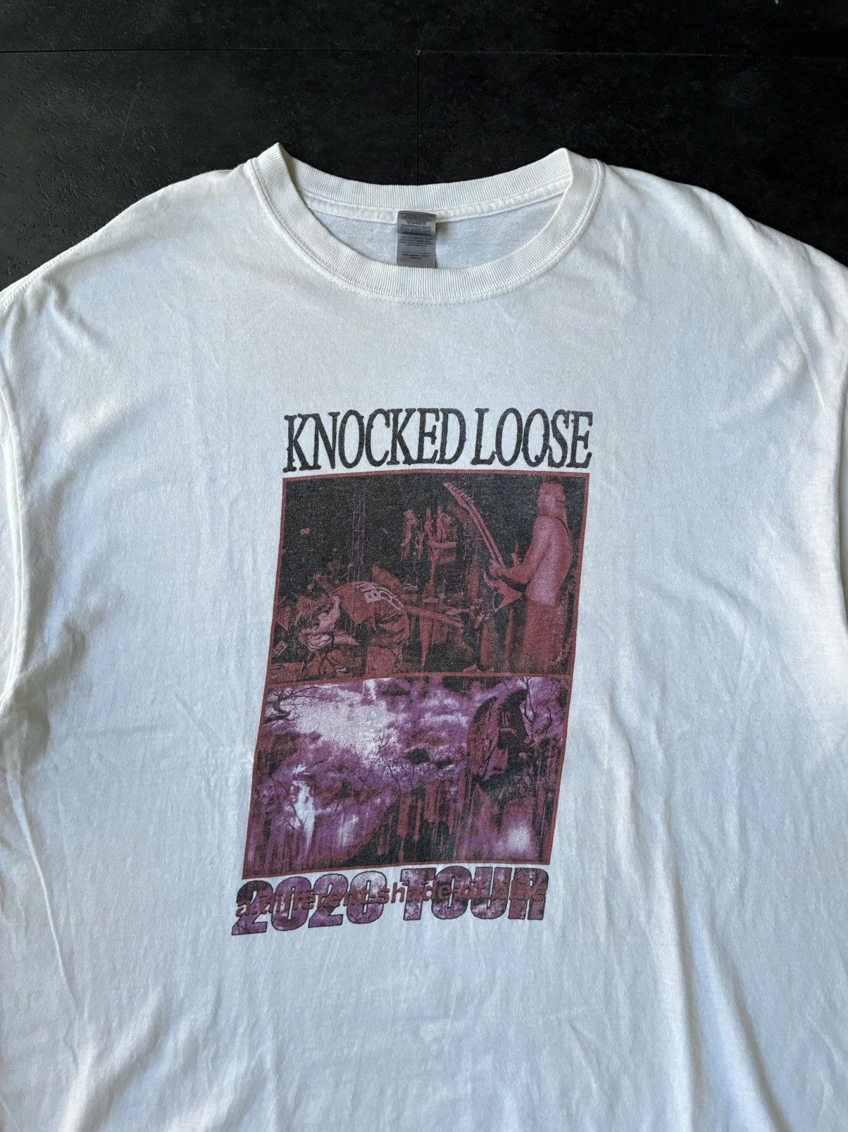 Band Tees 2020 Knocked Loose A Different Shade of Blue Band Tee Shirt Size US XL / EU 56 / 4 - 2 Thumbnail