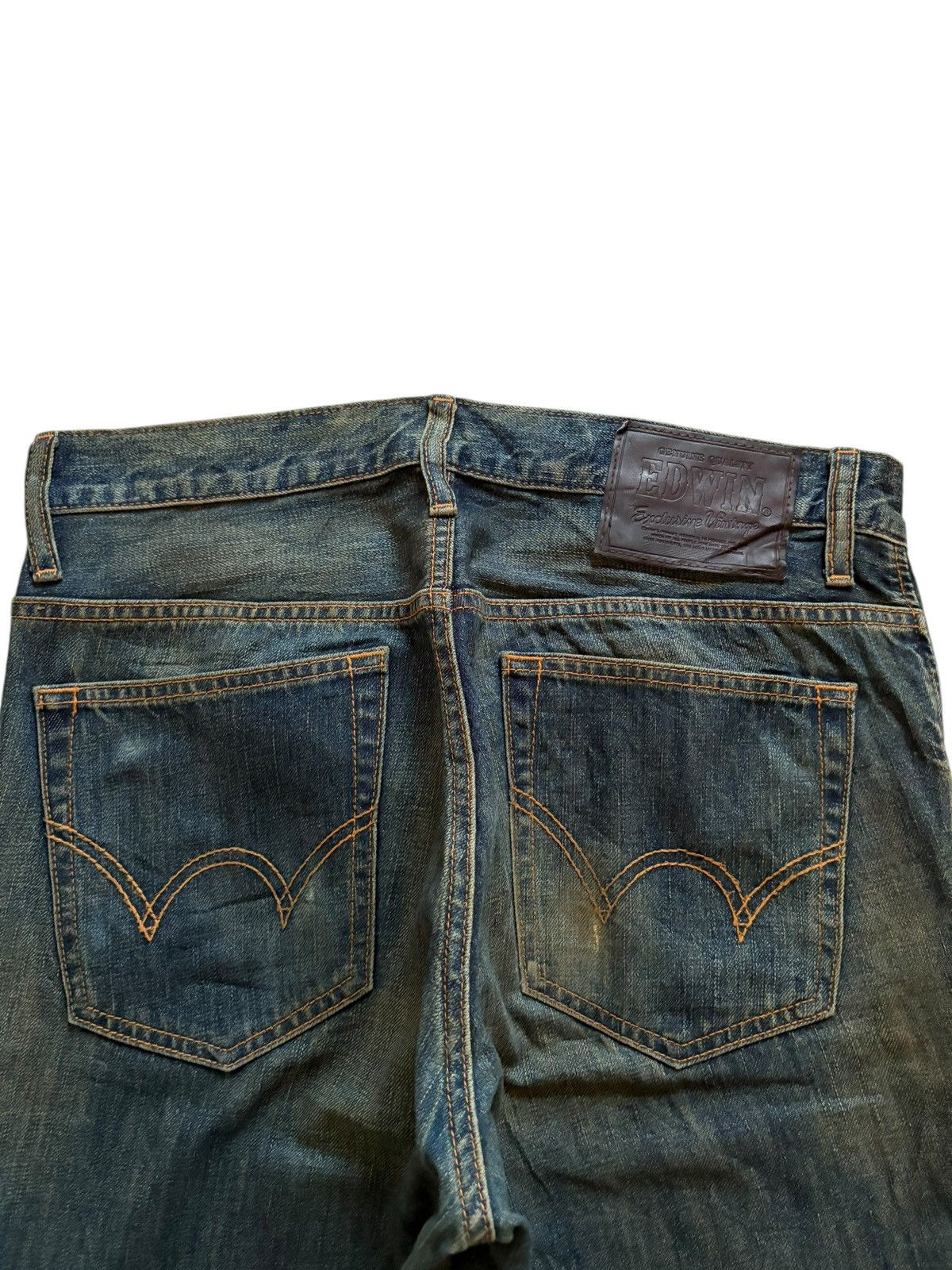 Edwin SALES🔥Exclusive Vintage Edwin XV Mud Wash Jeans Size US 34 / EU 50 - 8 Thumbnail