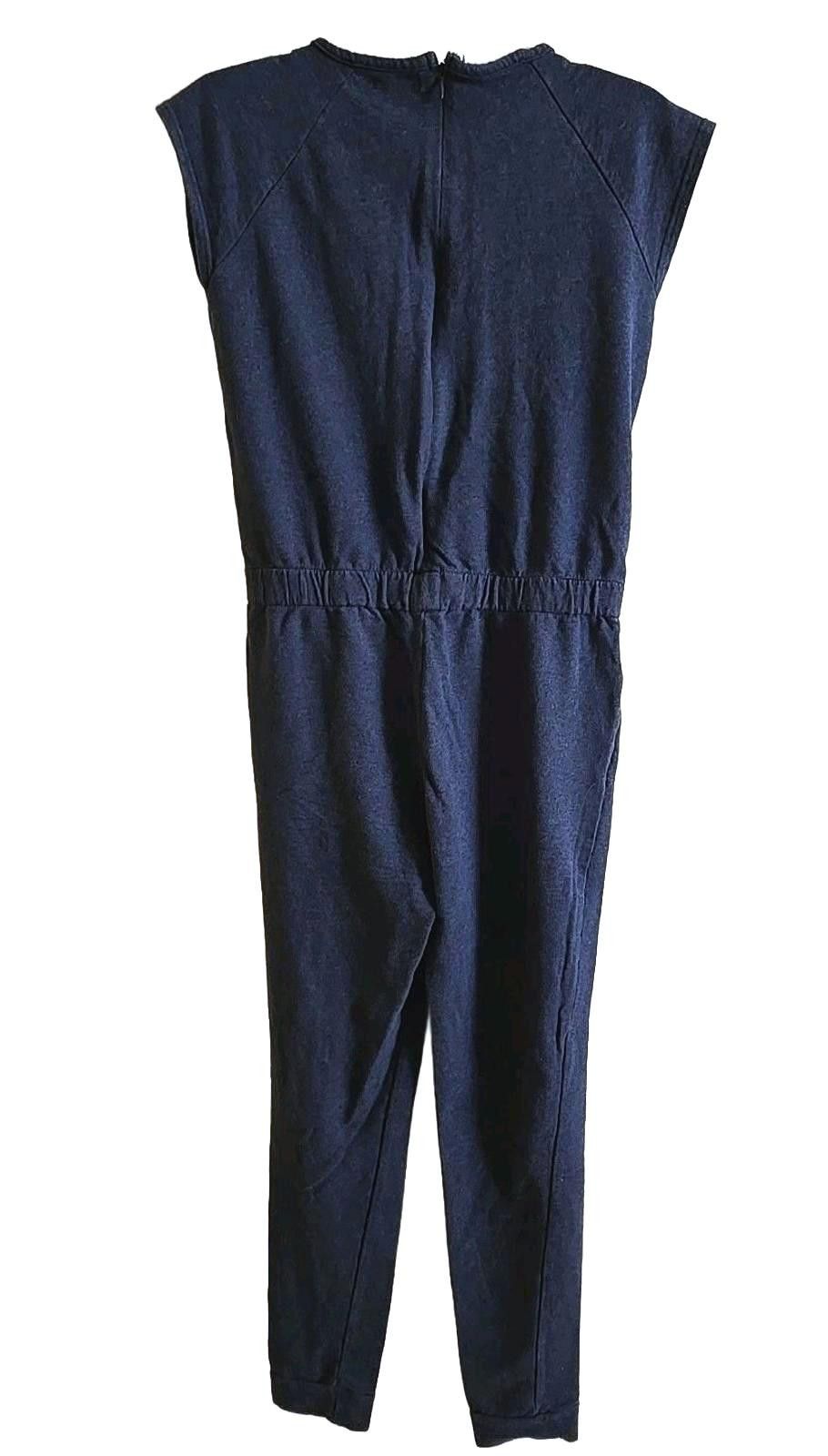 7 For All Mankind 7 For All Mankind Womens Jumpsuit Size S/M Pockets (Tag XL) Size 40" / US 18 - 4 Thumbnail