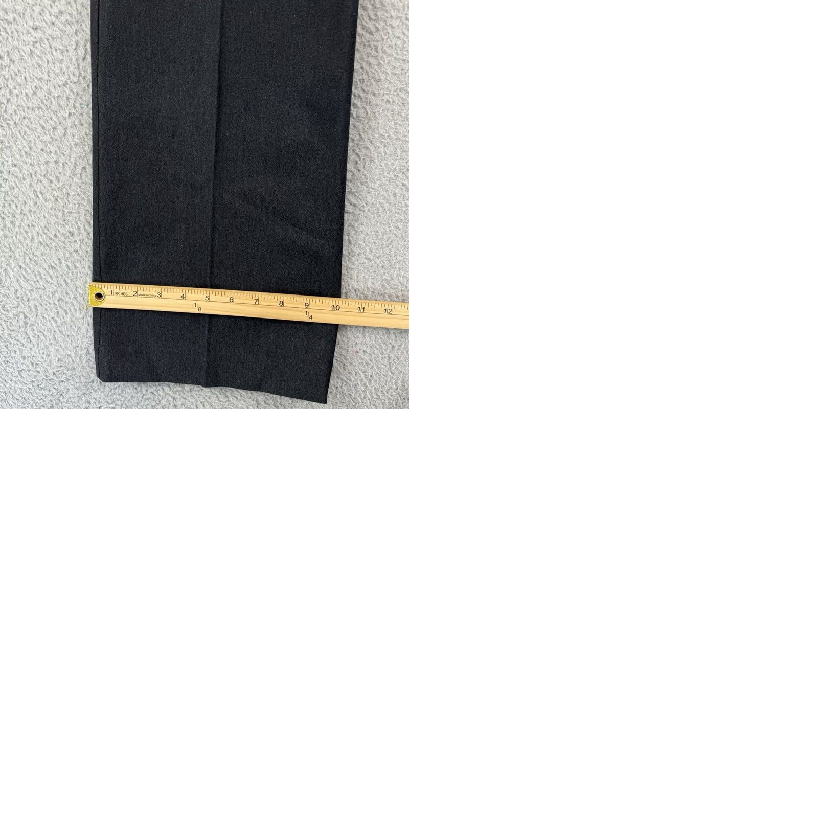 Gap VINTAGE Gap Pants Womens 12 Black Flared Trouser Stretch 34x34 NWT City 90s Dress Pants Women Size 34" / US 12 / IT 48 - 9 Thumbnail