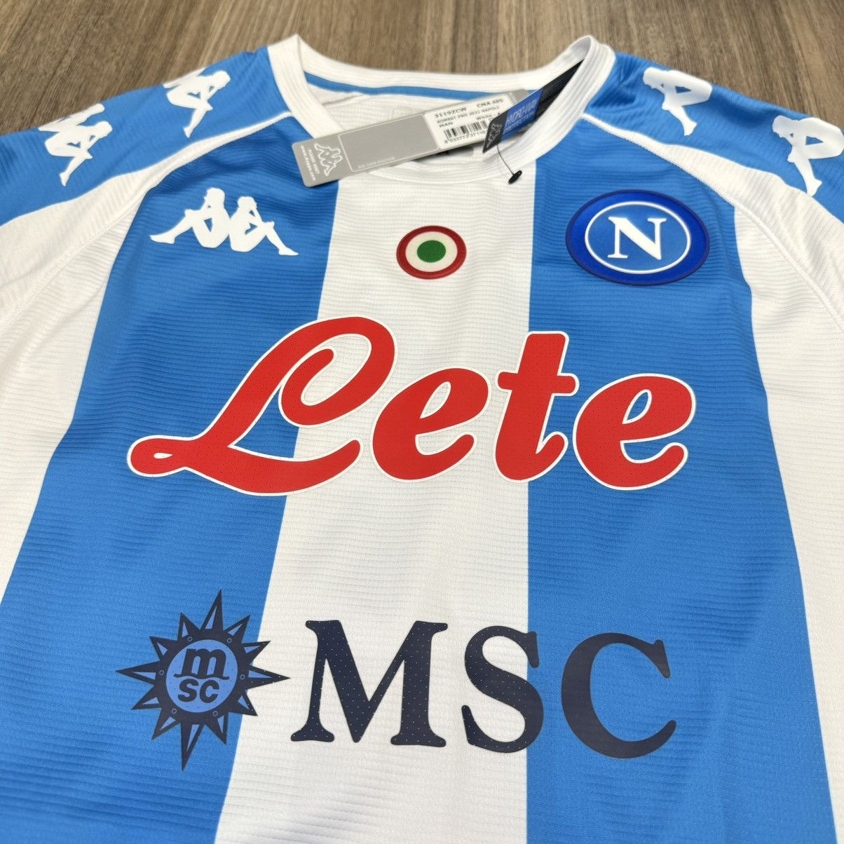 Kappa Napoli 20/21 player issue special shirt #10 Maradona (bnwt) Size US XL / EU 56 / 4 - 3 Thumbnail