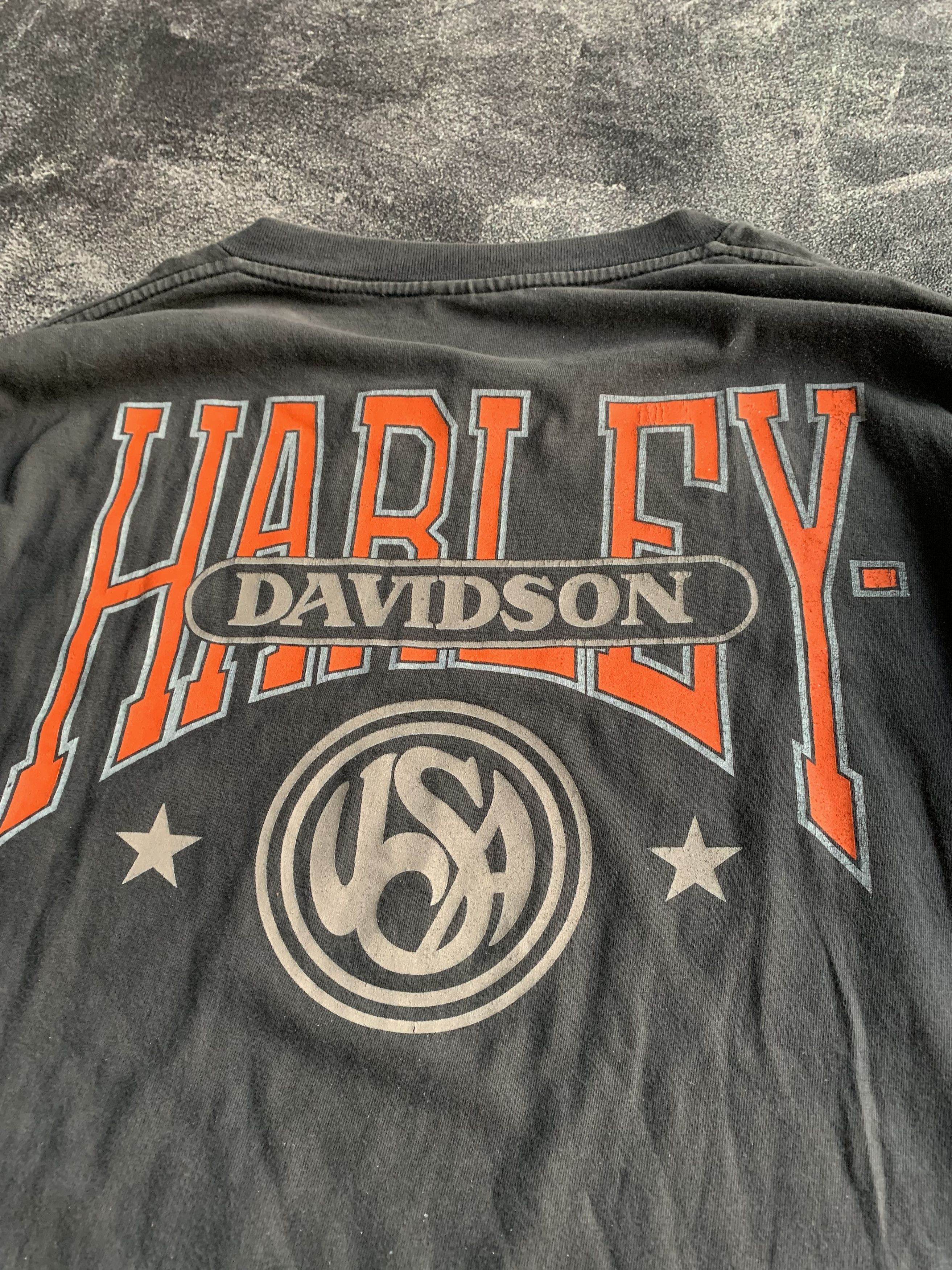 Harley Davidson 💎 Vintage Long Sleeve Harley Davidson Tee Size US XL / EU 56 / 4 - 6 Thumbnail
