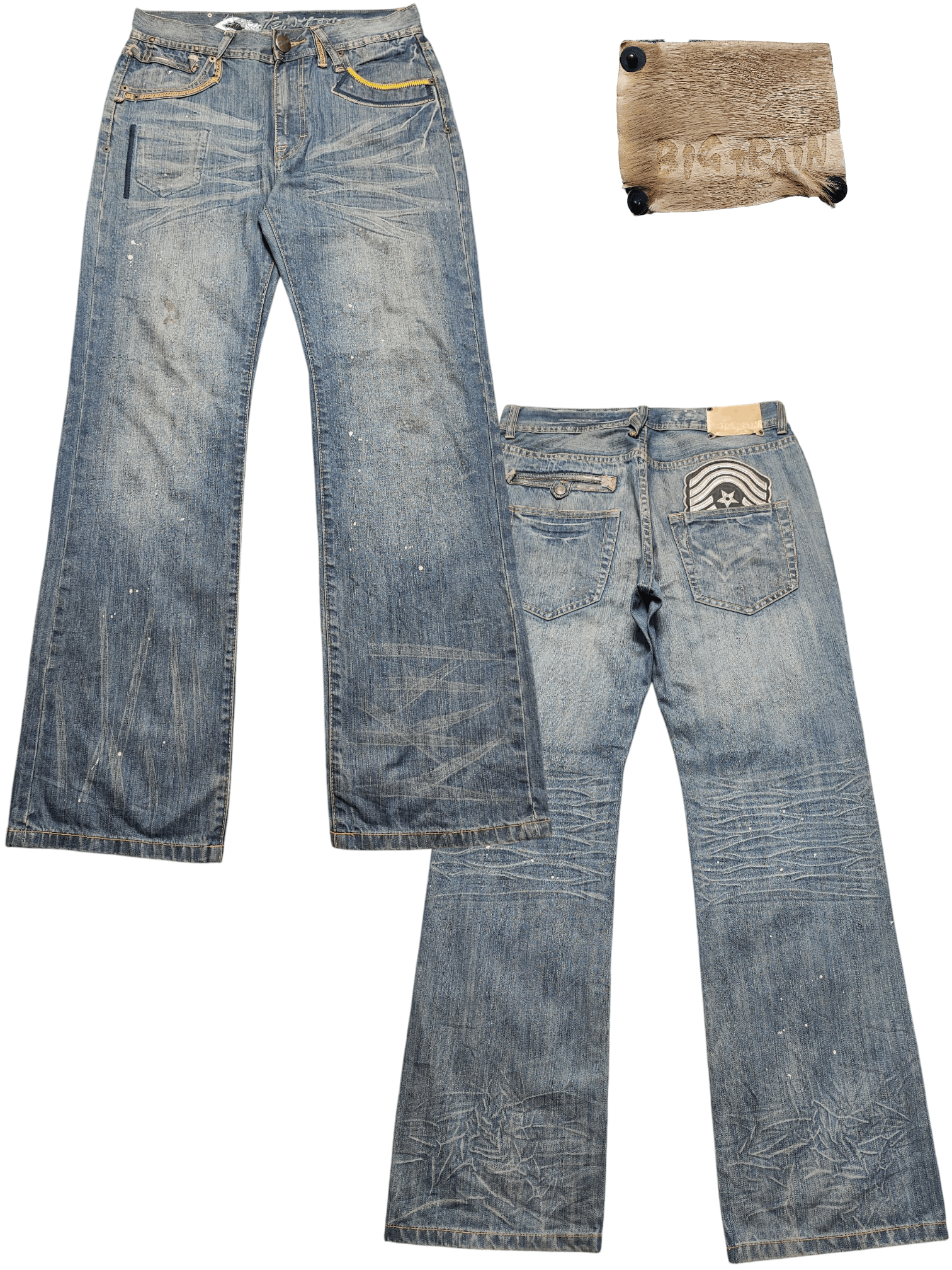 Japanese Brand × Tornado Mart JAPAN BRAND OSAKA BIG TRAIN JEANS Size US 32 / EU 48 - 1 Thumbnail