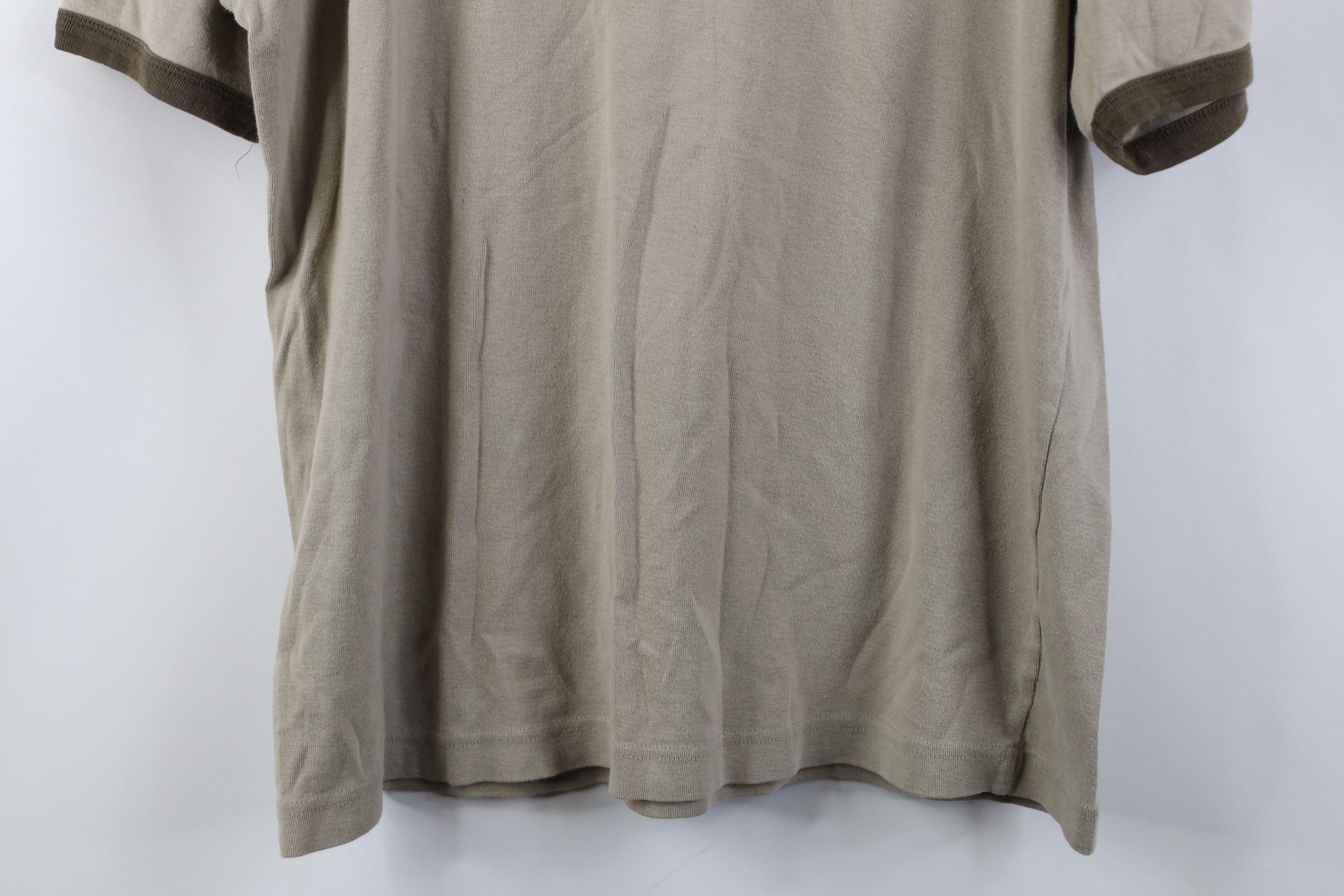 Vintage Vintage 90s Y2K Streetwear Ribbed Knit Ringer T-Shirt USA Size US M / EU 48-50 / 2 - 12 Thumbnail