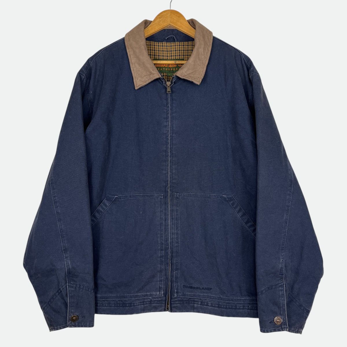 Timberland Fall 2001 Timberland Detroit Jacket Leather Colar Size US L / EU 52-54 / 3 - 1 Thumbnail