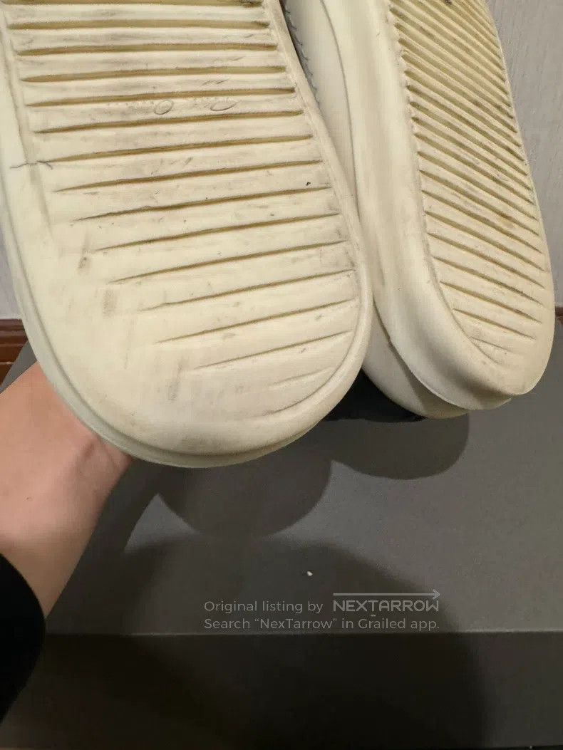 Rick Owens Rick Owens Mainline black and white cowhide low-top shoes Size US 12 / EU 45 - 5 Thumbnail