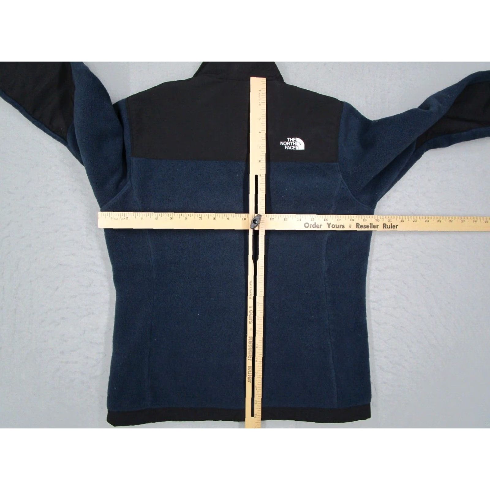 The North Face The North Face Jacket Womens Small Blue Denali Fleece Full Zip Hike Camp Work Size S / US 4 / IT 40 - 6 Thumbnail