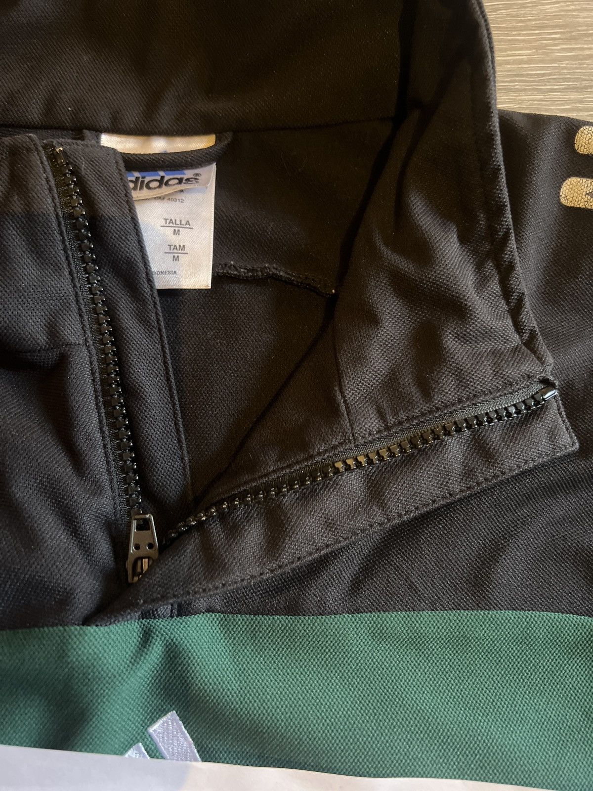 Adidas × Vintage 2003 Adidas Quarter Zip fleece Size US M / EU 48-50 / 2 - 9 Thumbnail