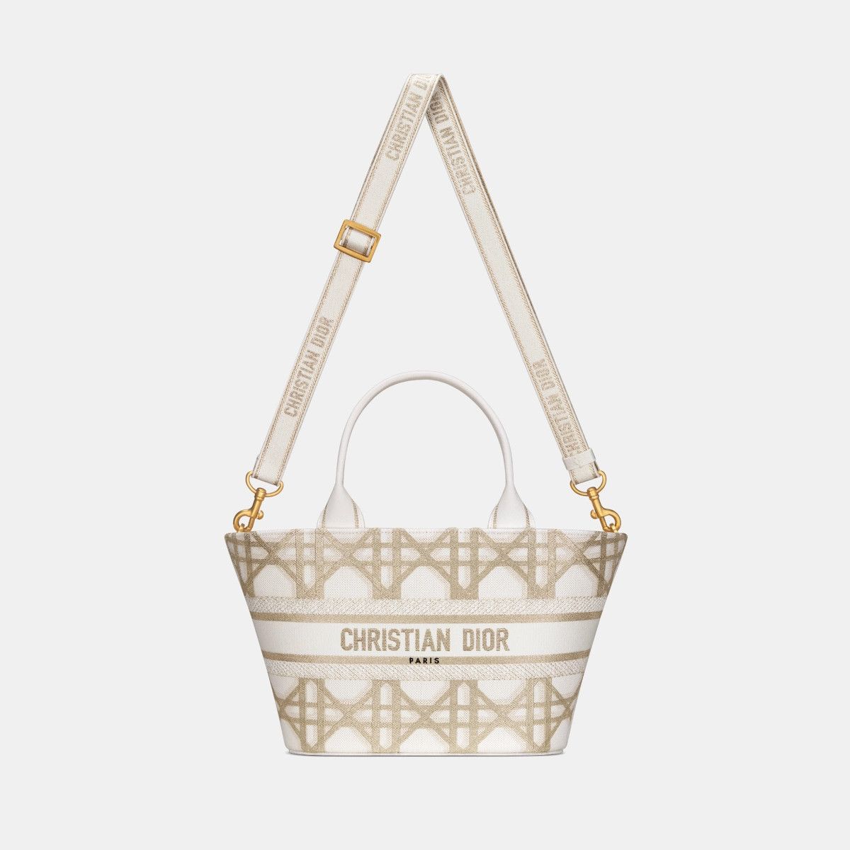 Dior o1bcso1str0226 Size:OS/Hat Bucket Bag in White/Golden Size ONE SIZE - 4 Thumbnail