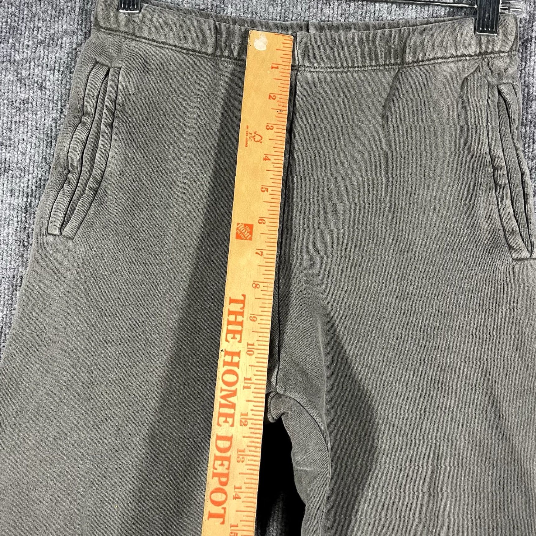 Vintage VINTAGE Joah Brown Oversized Jogger Washed Gray Drawstring Sweatpants XS/S Size 26" / US 2 / IT 38 - 3 Thumbnail