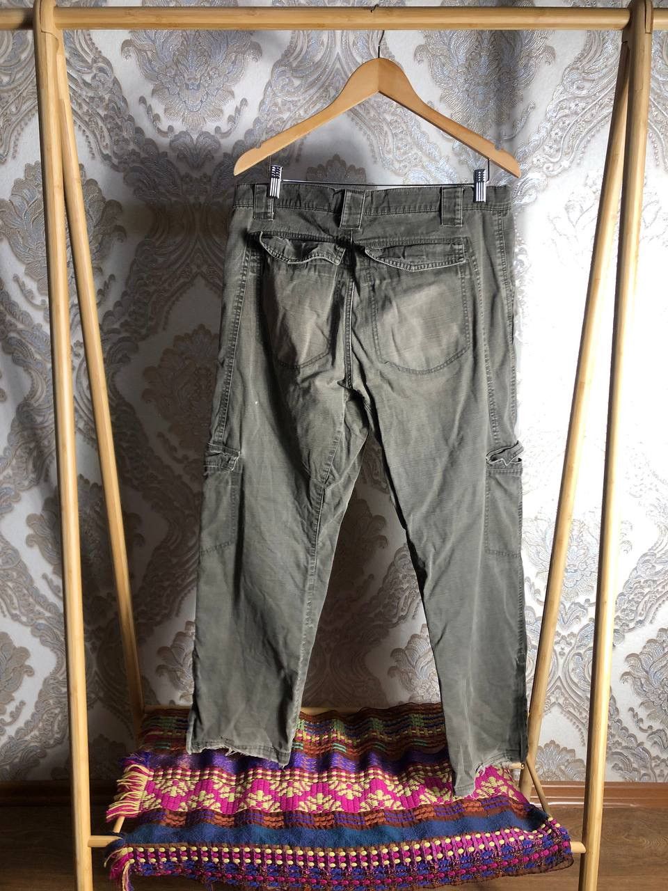 Nike × Vintage VERY RARE NIKE CARGO PANTS GORPCORE DRILL JAPAN STYLE Y2K Size US 32 / EU 48 - 17 Thumbnail