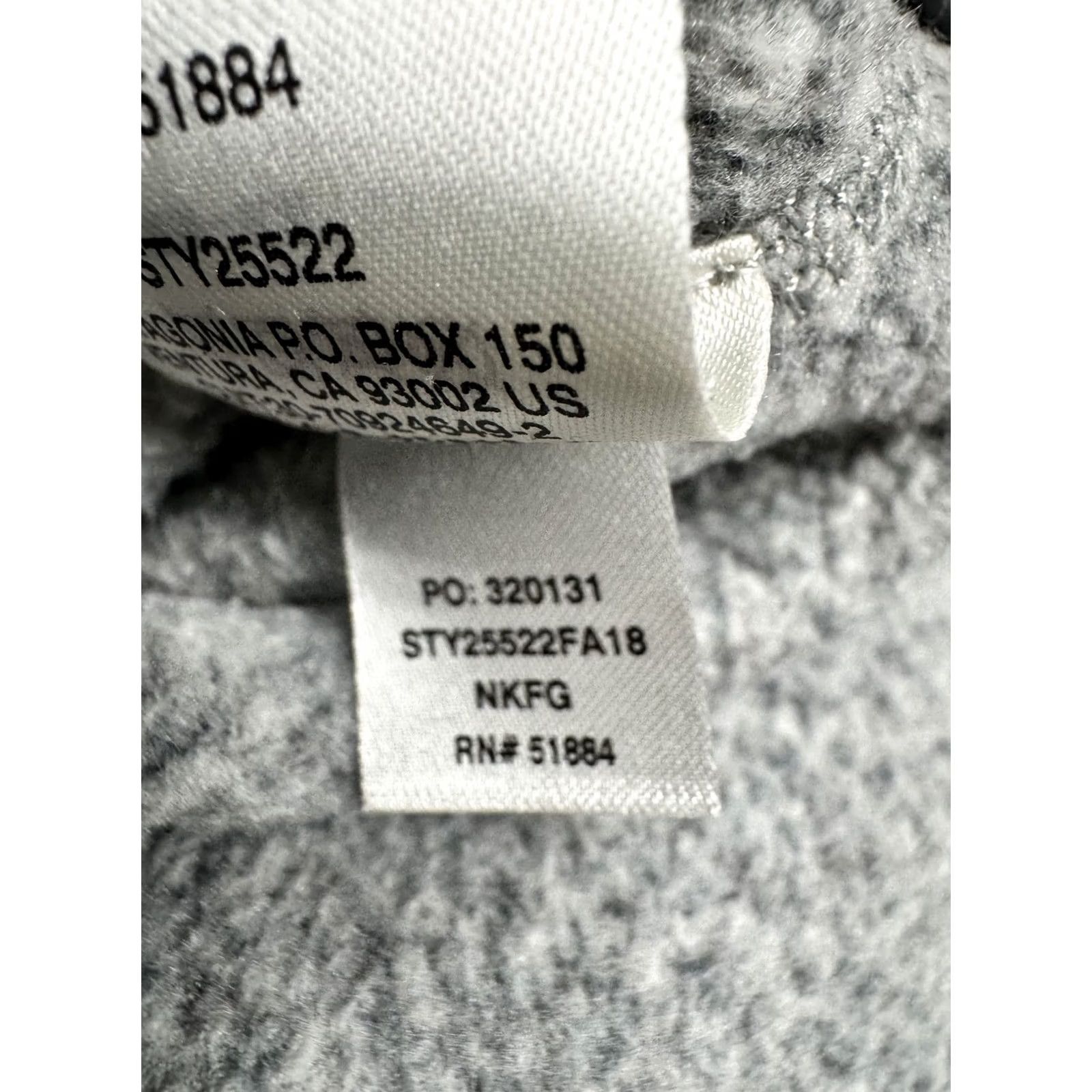 Patagonia Patagonia Men's Better Sweater 1/4 Zip Fleece Pullover Jacket Nickel Grey Size M Size US M / EU 48-50 / 2 - 6 Thumbnail