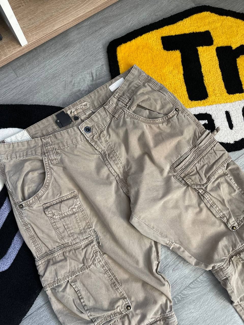 Vintage vintage very rare transformer 3 in 1 casual cargo pants Size US 36 / EU 52 - 3 Thumbnail