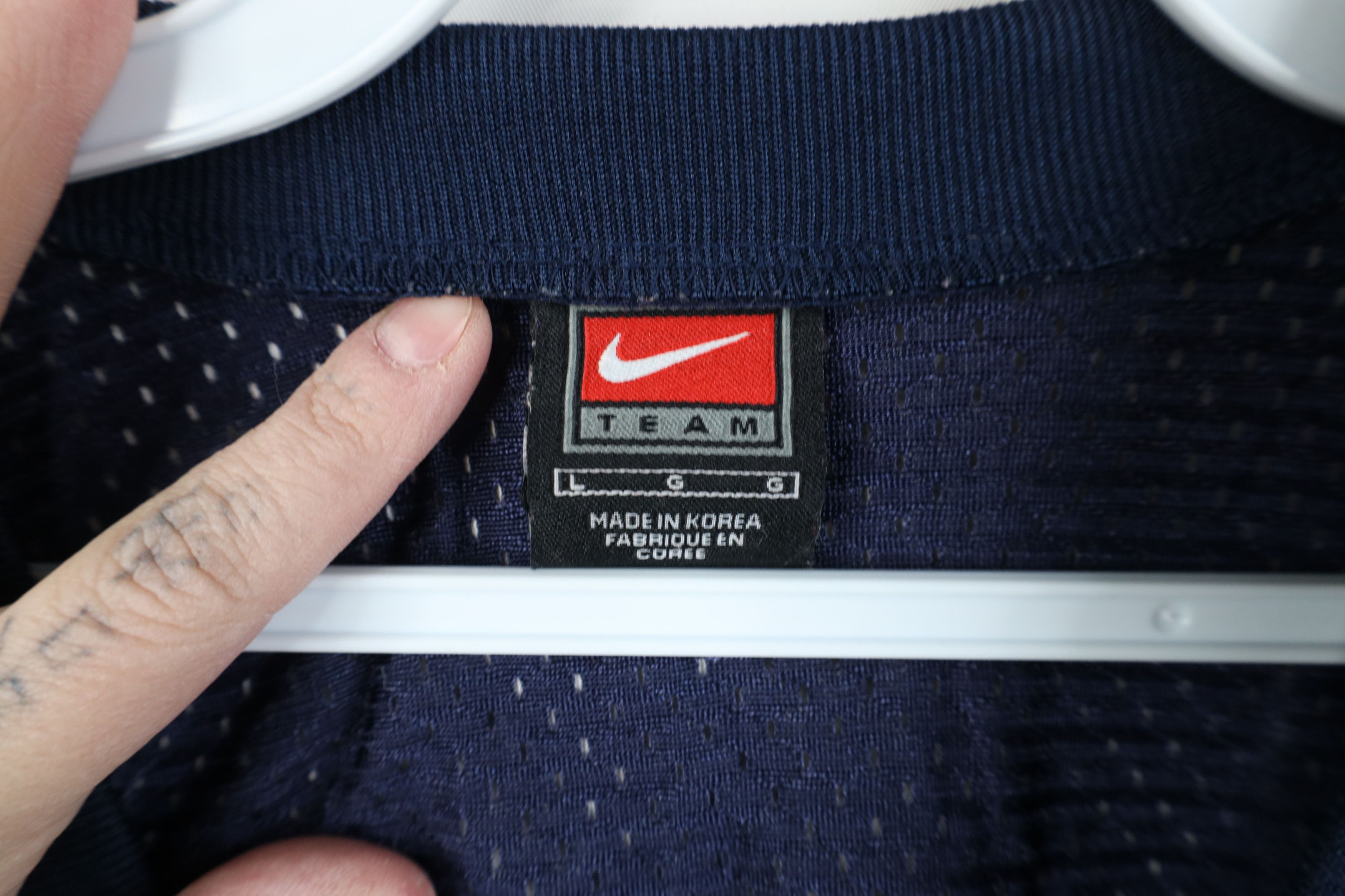 Nike Vintage Nike Swoosh University of Michigan Football Jersey Size US L / EU 52-54 / 3 - 6 Thumbnail