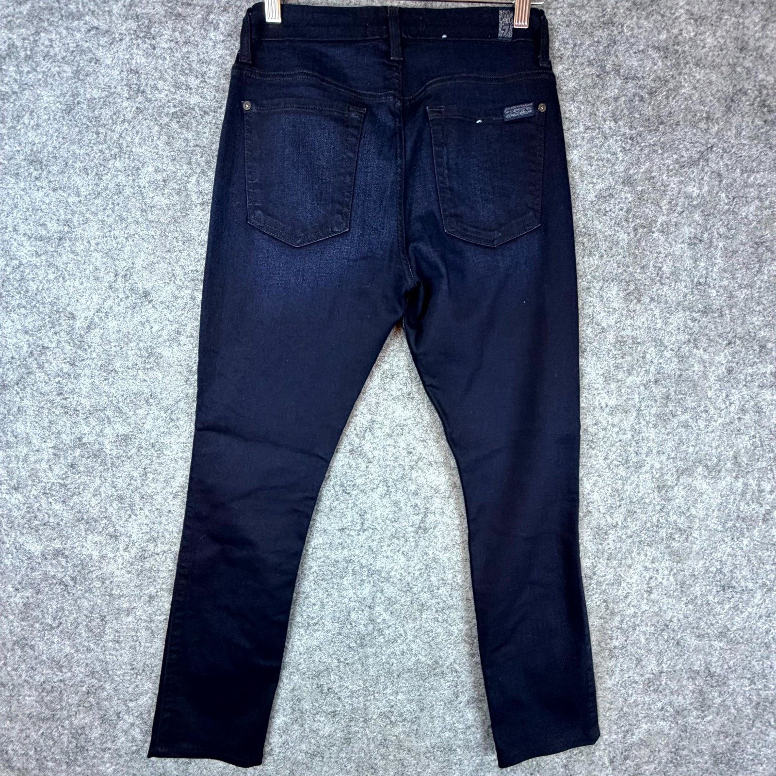 7 For All Mankind 7 For All Mankind Skinny Jeans Womens 27 Blue High Waist Size 27" / US 4 / IT 40 - 2 Thumbnail