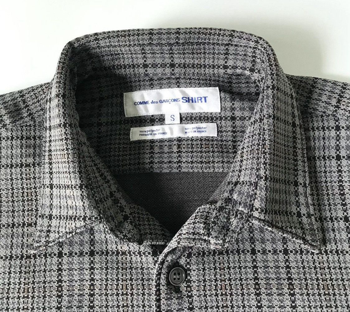 Comme des Garcons CDG SHIRT checkered grey shirt Size US S / EU 44-46 / 1 - 3 Thumbnail