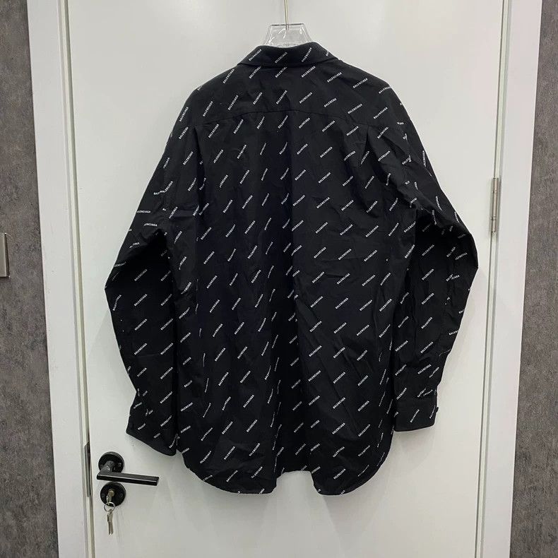 Balenciaga Balenciaga size 38 Full Print Barrage Shirt Size S / US 4 / IT 40 - 2 Thumbnail