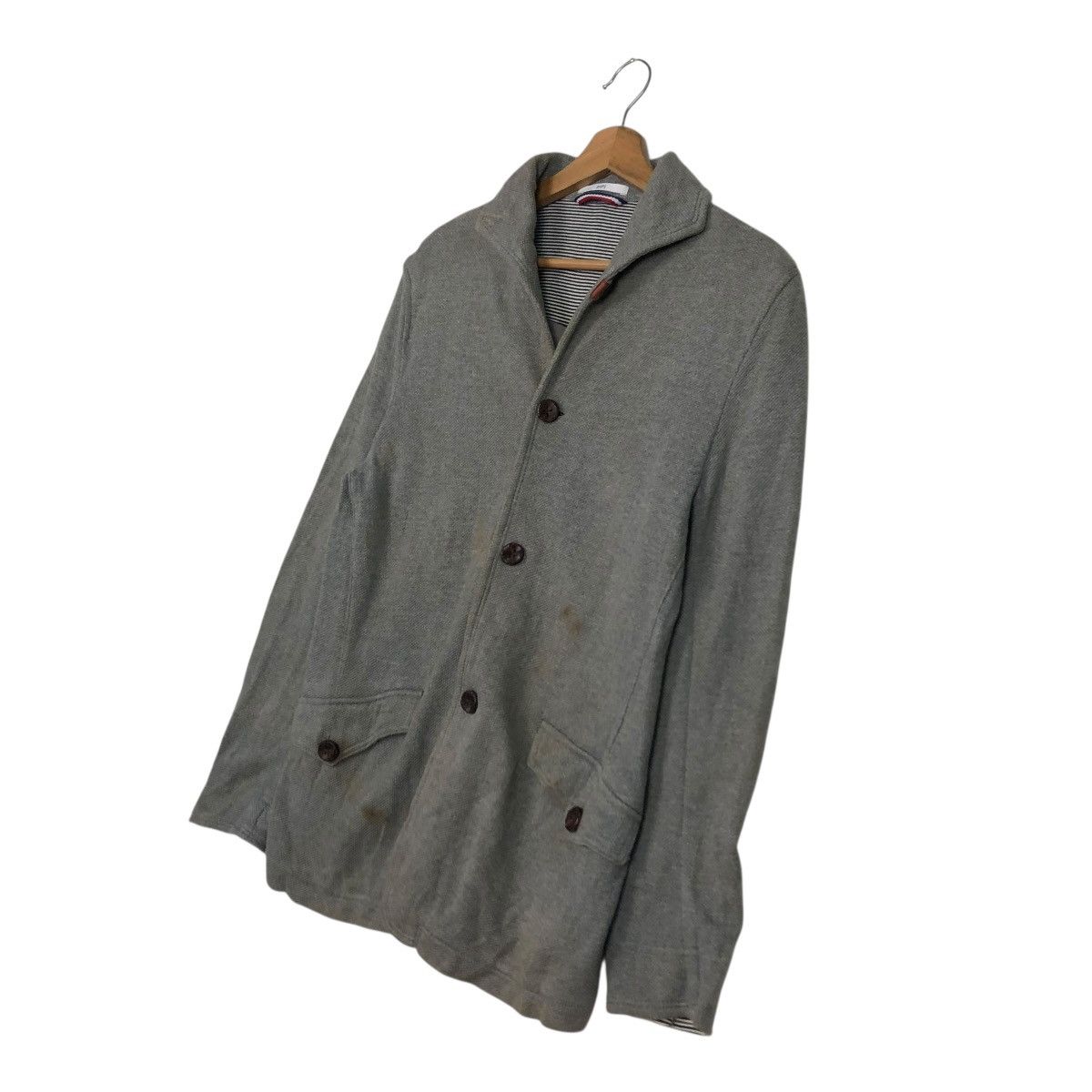 SHIPS 🔥VINTAGE CARDIGAN LIGHT JACKET SHIPS JAPAN ISSEY MIYAKE Size US L / EU 52-54 / 3 - 9 Thumbnail