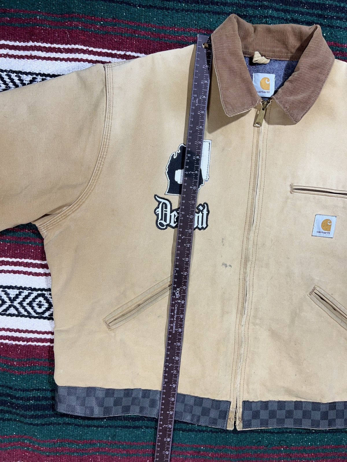Carhartt Rare Vintage Louis Vuitton Carhartt Detroit Jacket - Beige Size US XL / EU 56 / 4 - 7 Thumbnail