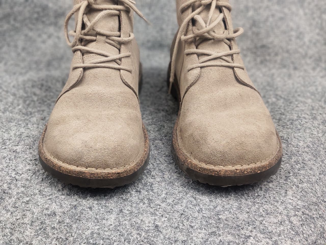 Birkenstock Birkenstock Uppsala Mid Boots suede leather taupe Lace Shoes Size US 10 / EU 43 - 9 Thumbnail