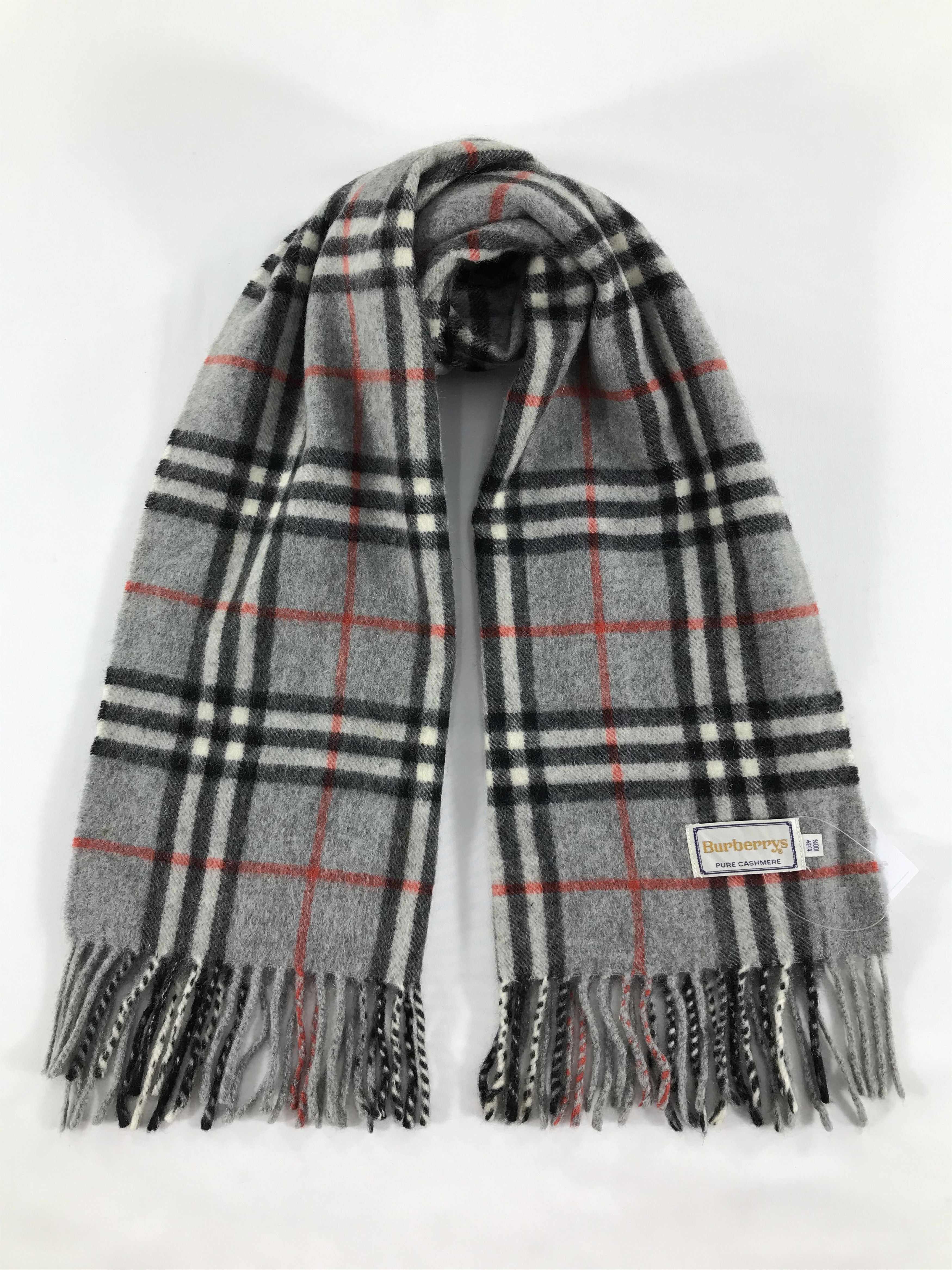 Burberry Vintage Burberry Scarf/Muffler/Neckwear MF1413 Size ONE SIZE - 1 Thumbnail