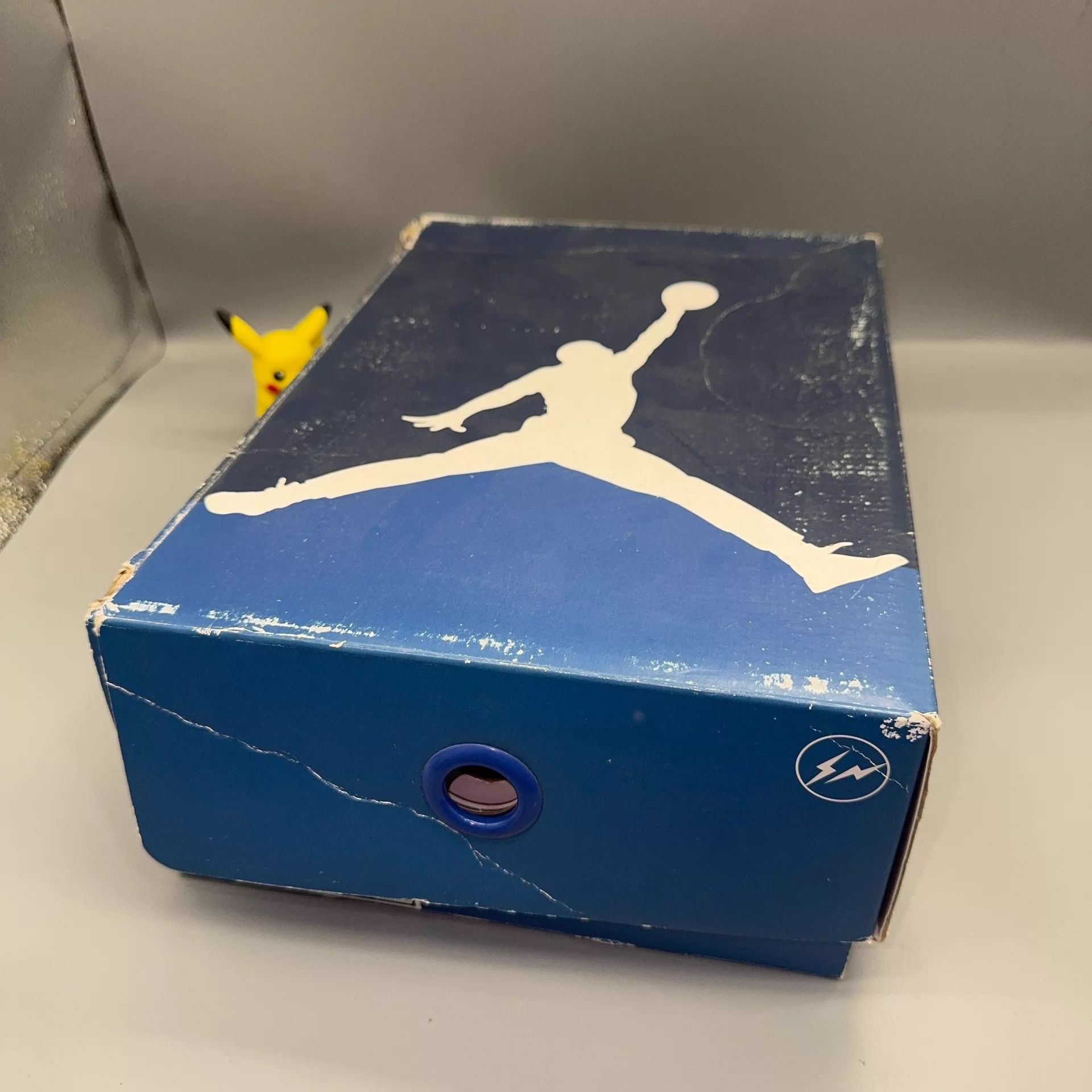 Nike Jordan AJ3 x Fragment Design Black White 38 Size US 5.5 / EU 38 - 8 Thumbnail