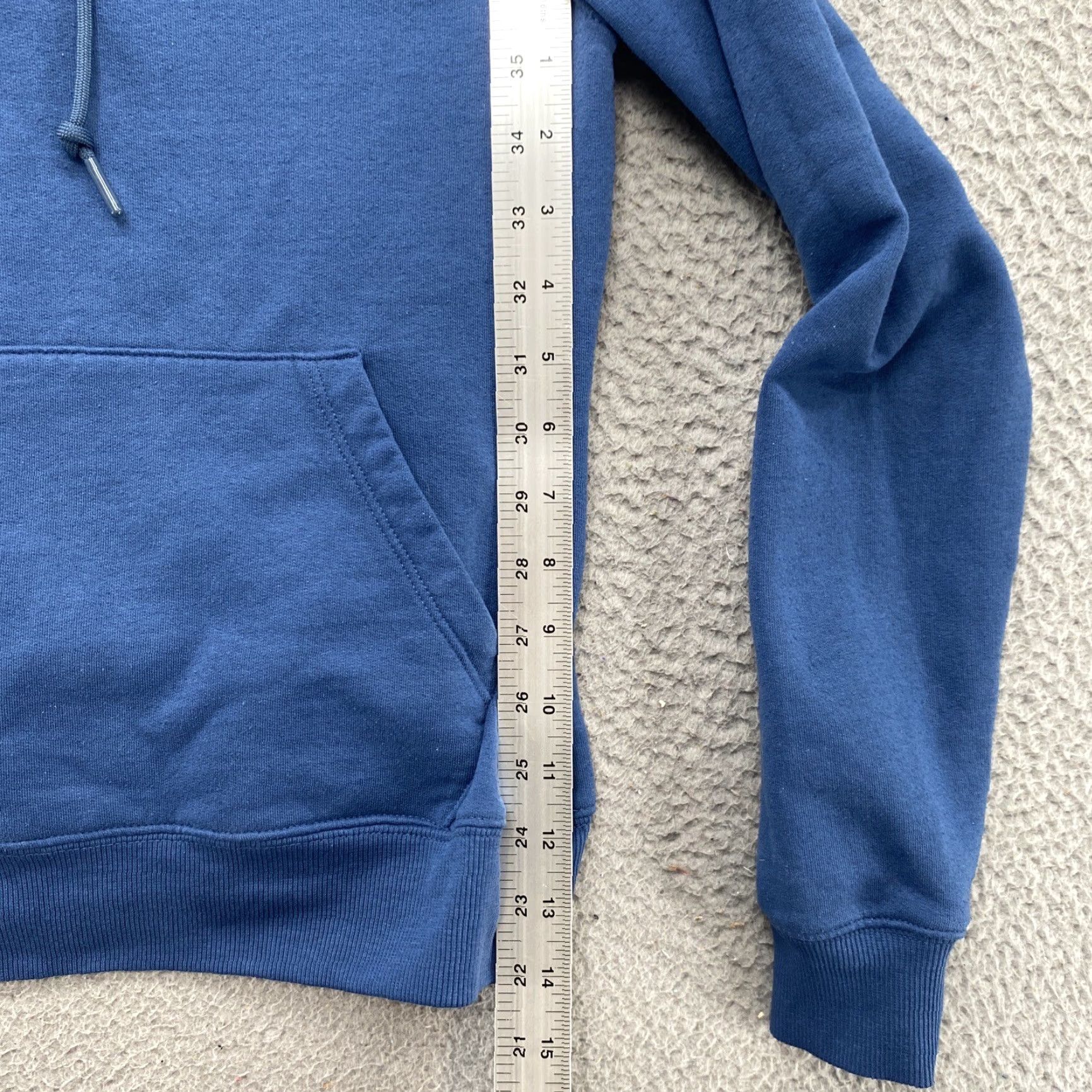 Vintage Backcountry Women’s Blank Blue Pullover Hoodie Sweatshirt XS Size Hoodie Women Blue Pullover Hooded Activewear XS Size XS / US 0-2 / IT 36-38 - 6 Thumbnail