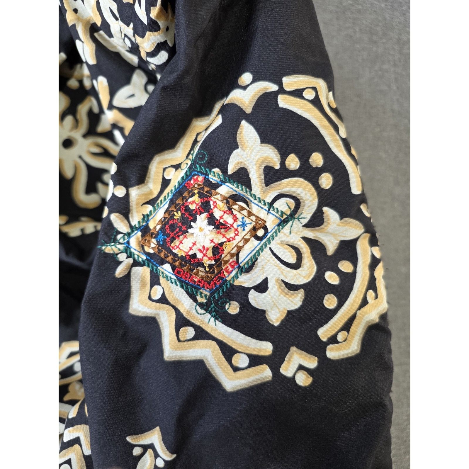 Obermeyer VTG Obermeyer Fanciful Jacket Black aztec Hood w headband Size S / US 4 / IT 40 - 8 Thumbnail