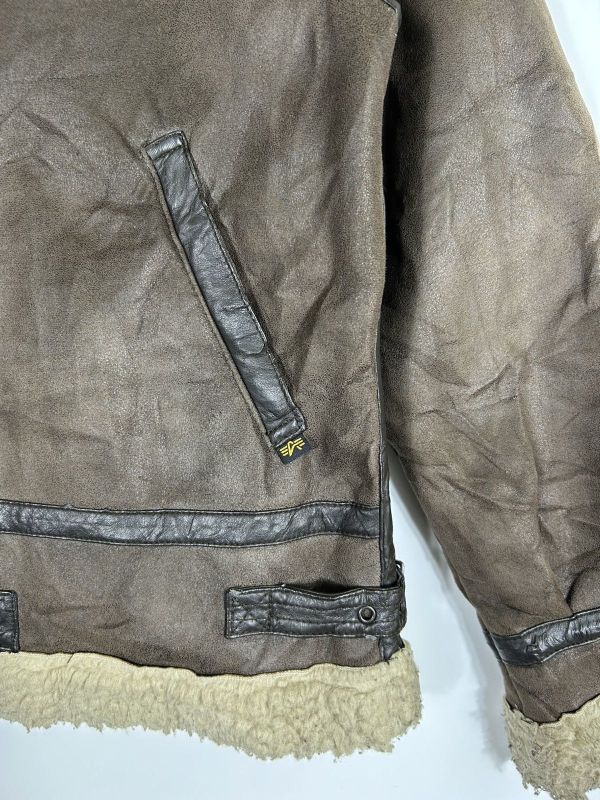 Alpha Industries ⚡️Vintage Y2K Alpha Industries B3 Style Jacket Size US M / EU 48-50 / 2 - 6 Thumbnail