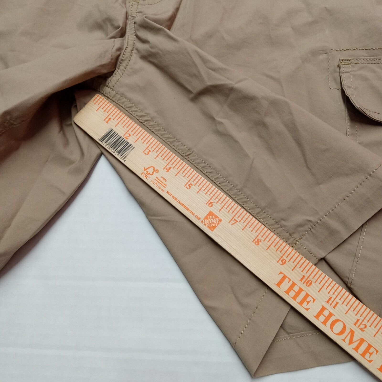 Lee Lee Cargo Shorts Men's 44 Beige 10" Ins Regular Fit Active Size US 44 / EU 60 - 4 Thumbnail