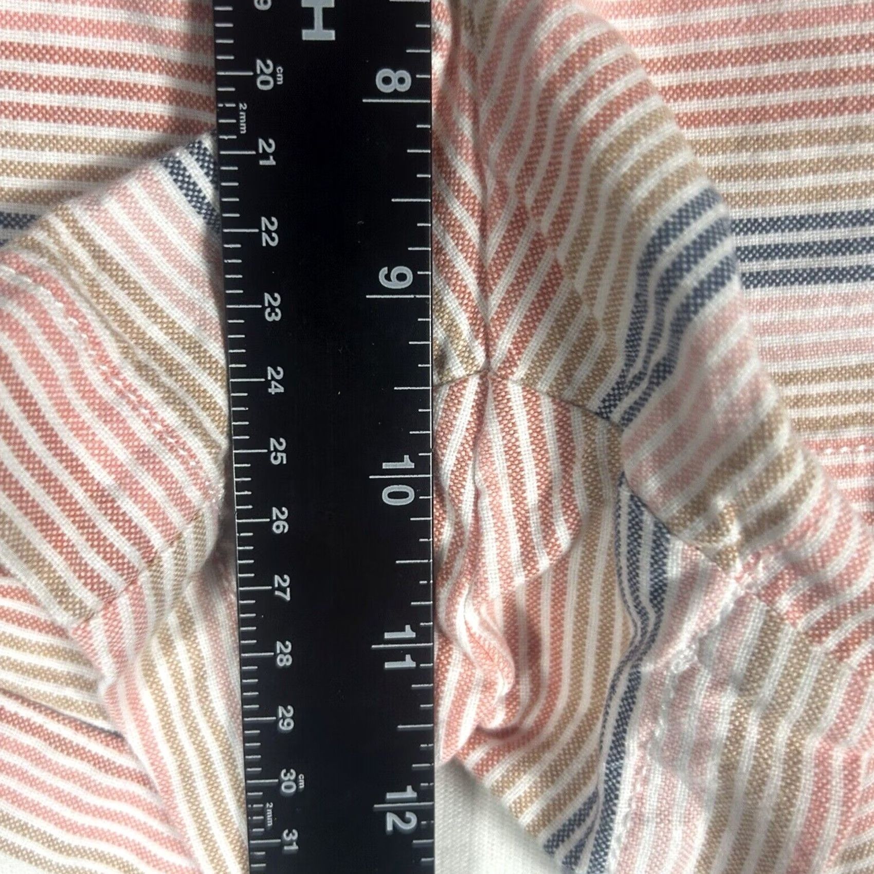 Gap Gap Shorts Womens 2 Pink City Size Striped Colorful Summer Mid Rise Flat Front Chino Size 26" / US 2 / IT 38 - 6 Thumbnail