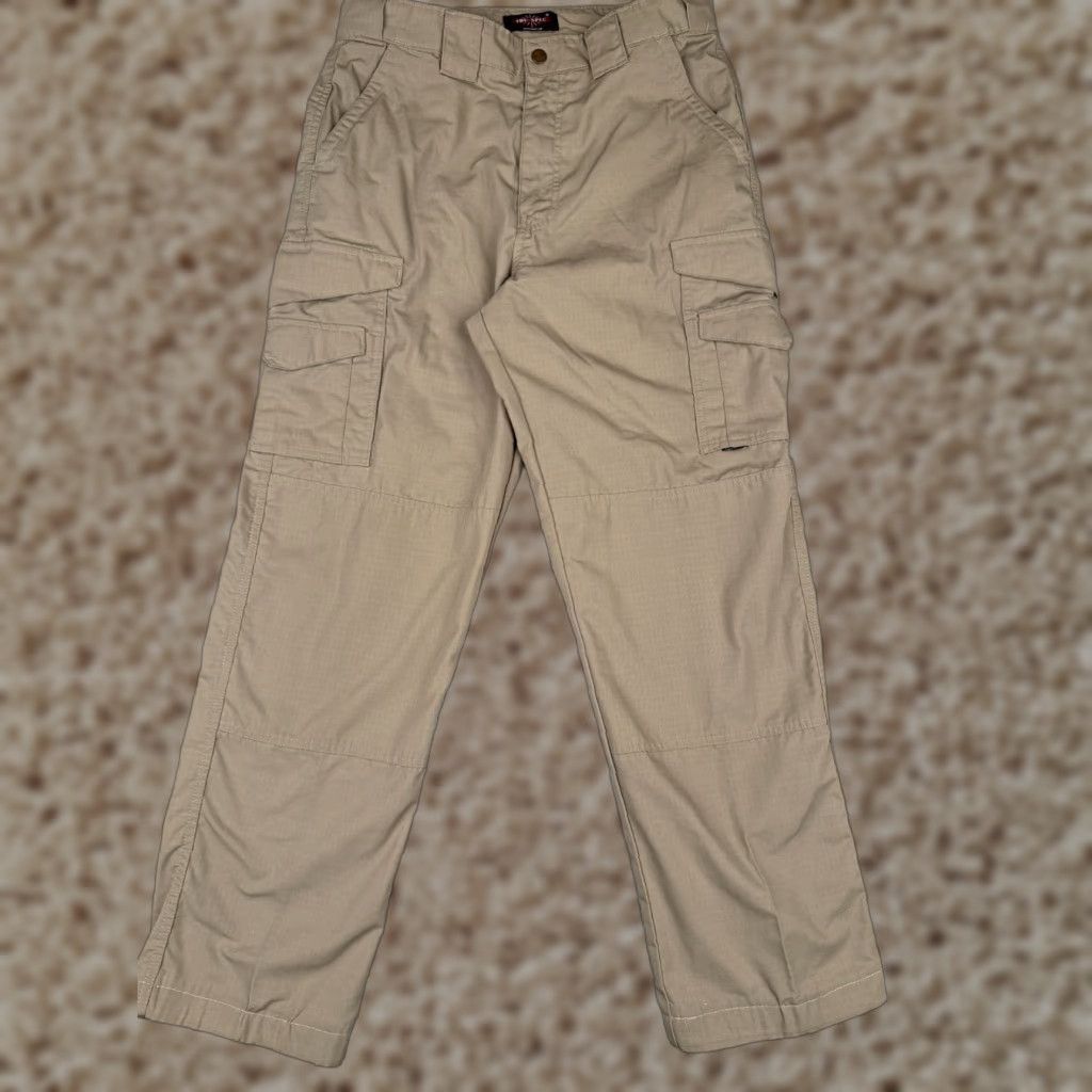 Doublet Tru-Spec Tactical Pants Men 32 Beige 32x32 Double Knee Zip Rip-Stop Fabric Size US 32 / EU 48 - 1 Thumbnail