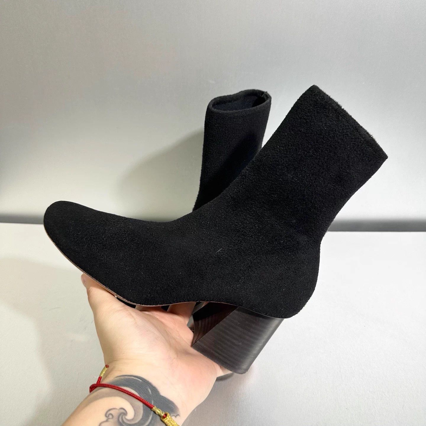 Celine CELINE Classic Suede High Heel Ankle Boots Size US 5.5 / IT 35.5 - 9 Thumbnail