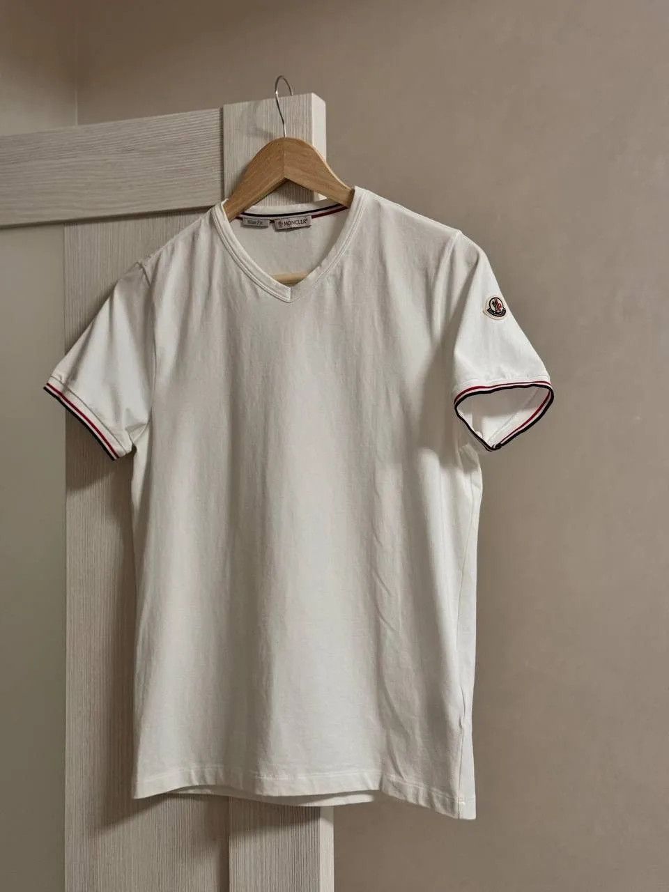 Moncler Moncler basic tee T-shirt logo vintage sleeve Size S Size US S / EU 44-46 / 1 - 1 Thumbnail