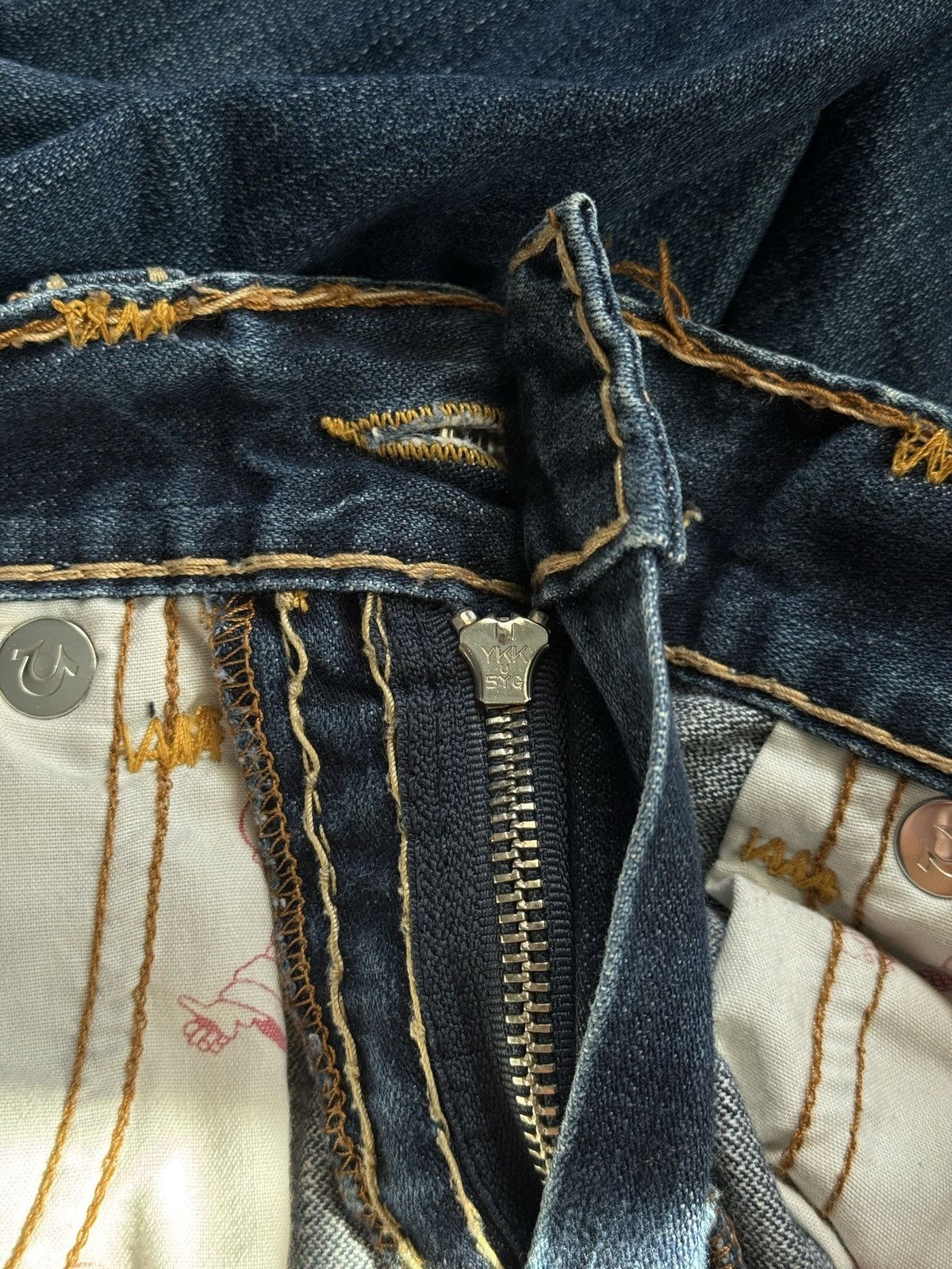 True Religion 🇺🇸 True Religion Y2K style made in USA wide leg jeans denim Size US 34 / EU 50 - 9 Thumbnail