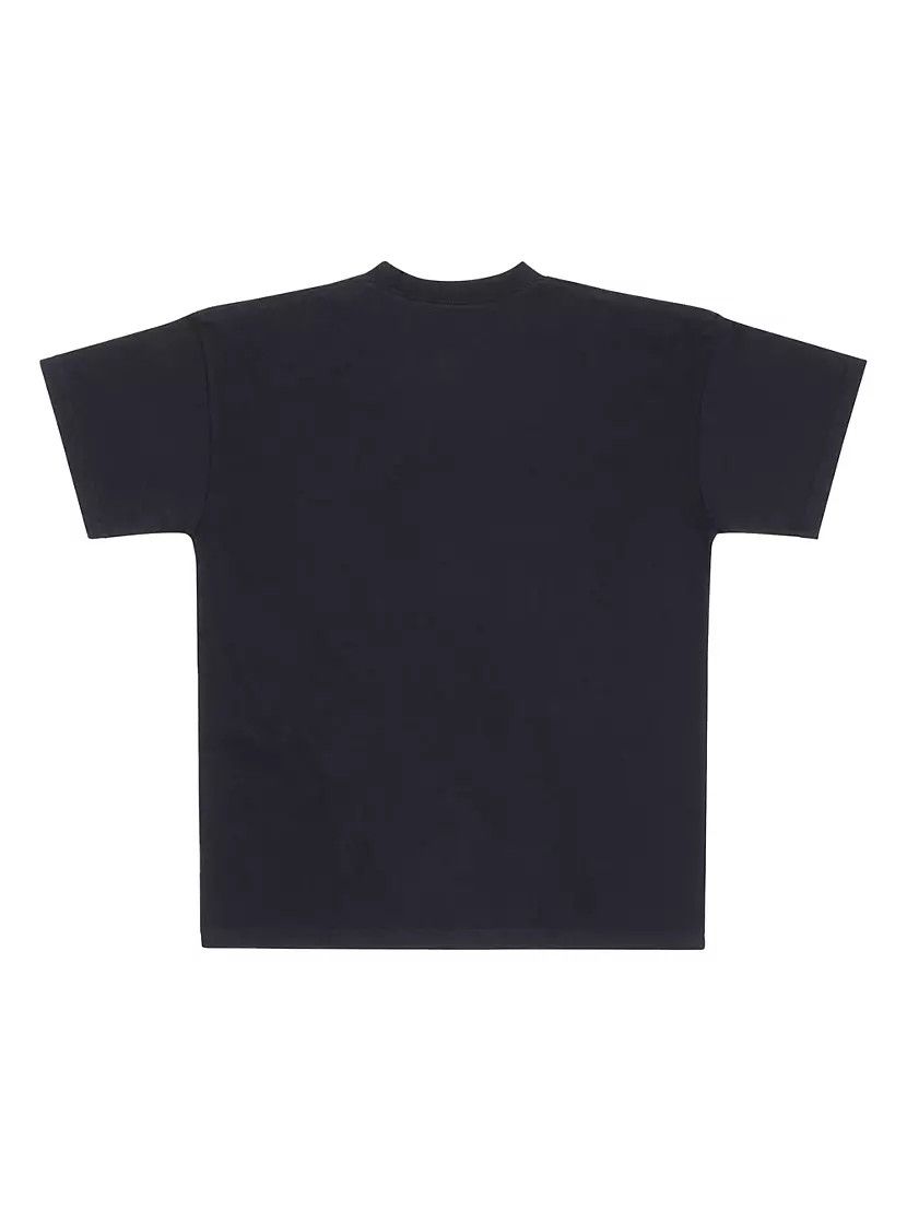 Balenciaga o1s1wg111024 Cities Paris T-Shirt Medium in Black Size XL / US 12-14 / IT 48-50 - 3 Thumbnail