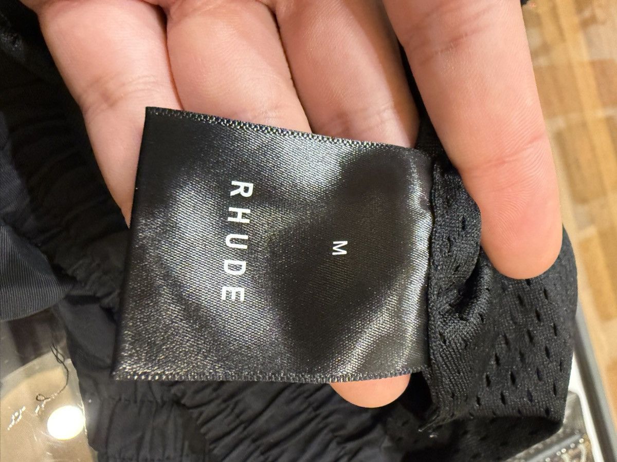 Rhude Rhude Black Track Shorts Size US 30 / EU 46 - 4 Thumbnail