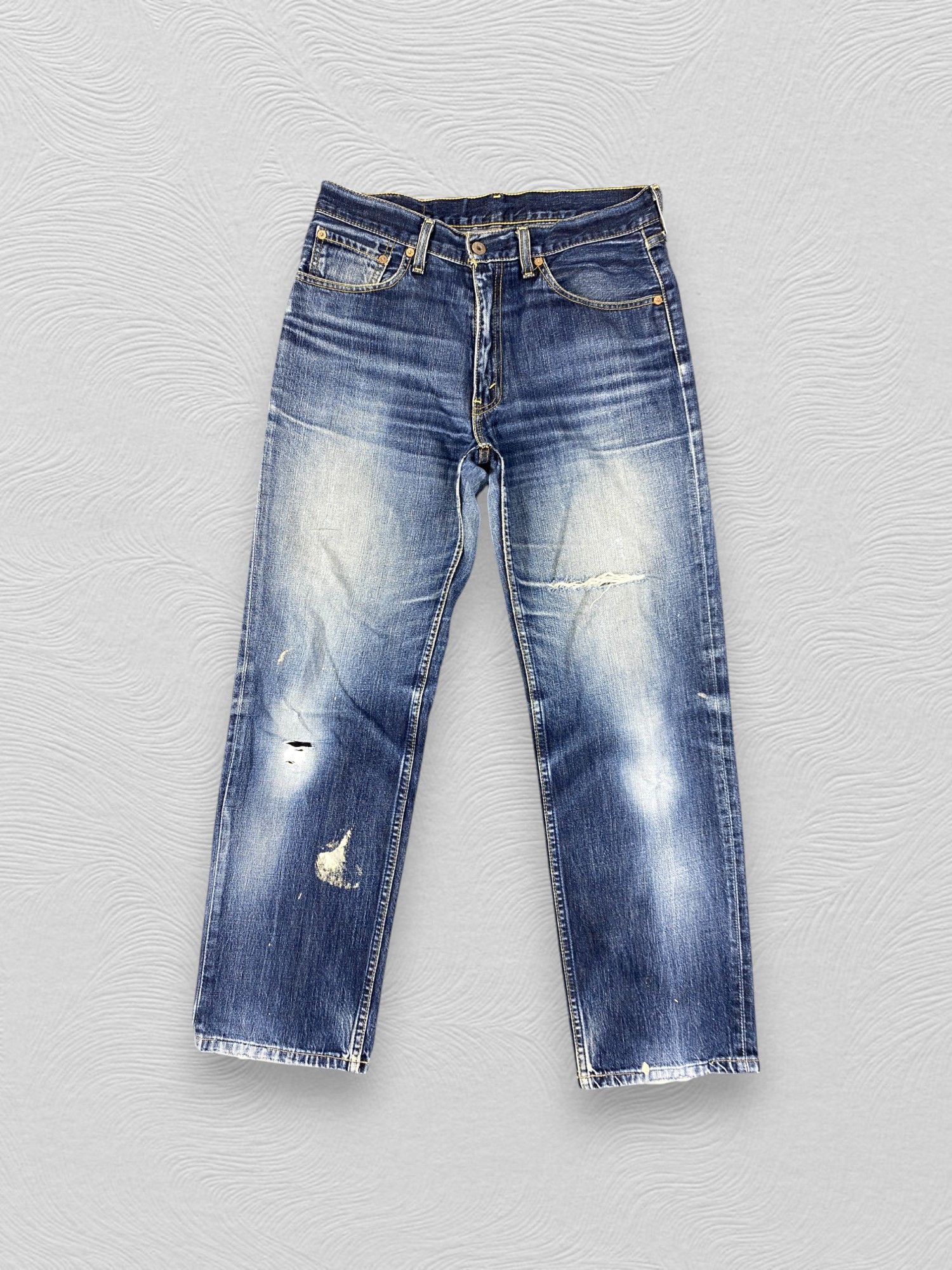 Levi's Faded Blue Vintage Levi's 502 Jeans 31x29 - JN3293 Size US 31 - 1 Thumbnail