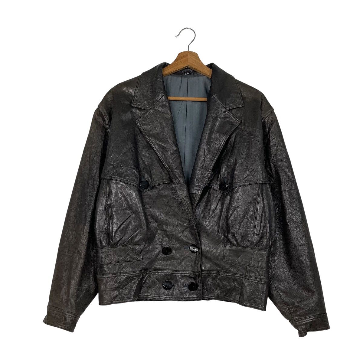 Japanese Brand Talk To By Tokyo Fur Leather Jacket Size M / US 6-8 / IT 42-44 - 1 Thumbnail
